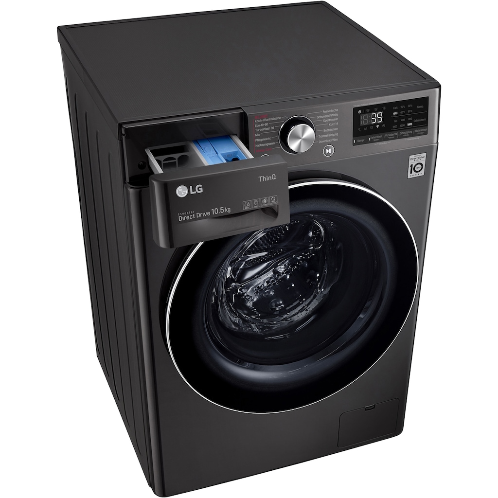 LG Waschmaschine »F6WV710P2S«, F6WV710P2S, 10,5 kg, 1600 U/min