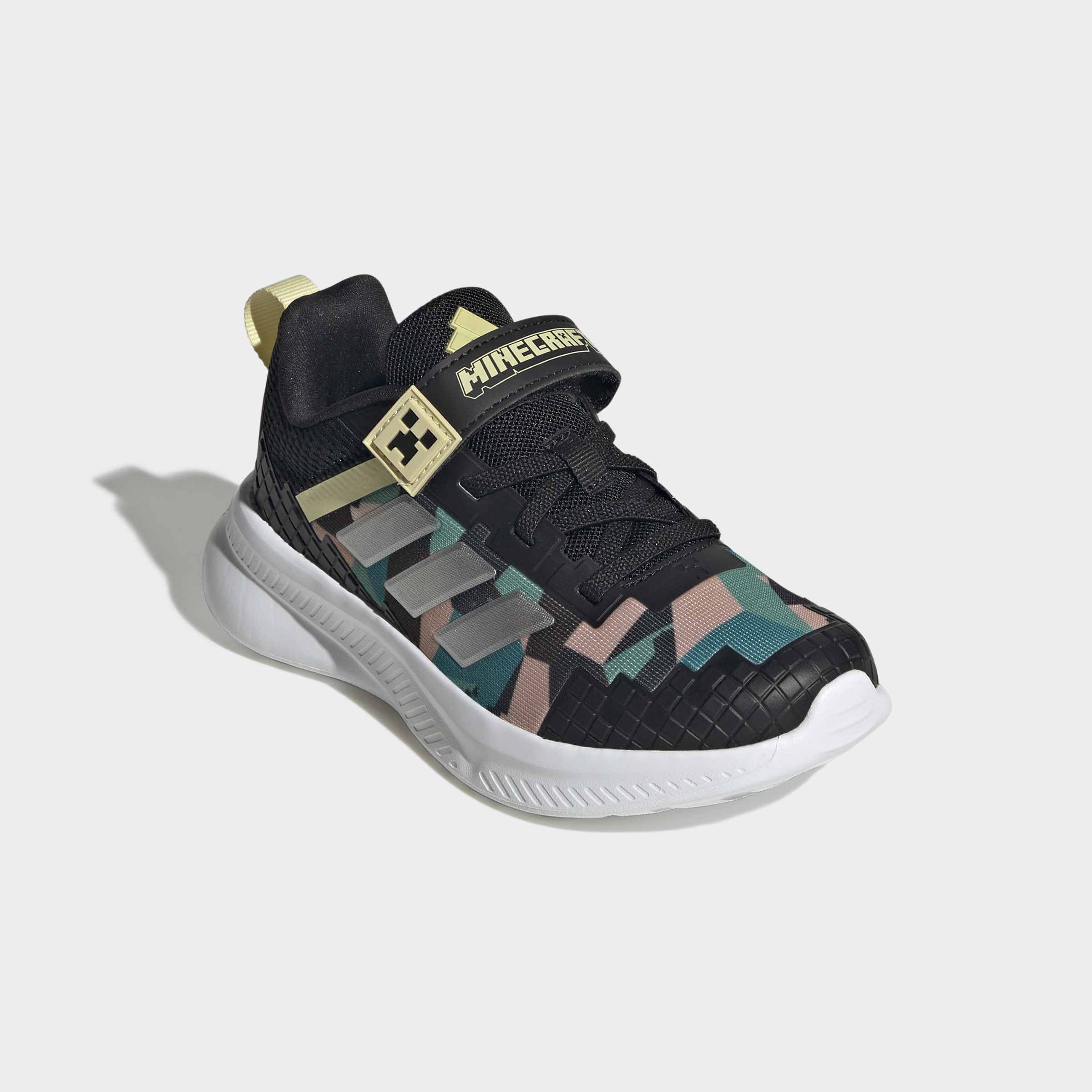 adidas Sportswear "ADIDAS MINECRAFT FORTARUN 4.0 KINDER" mit Klettverschluss, für Kinder & Jugendliche