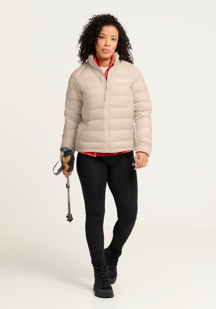 Jack Wolfskin Daunenjacke »WILD PASS DOWN JKT W RDS« Daunenjacke, warm, wind- und wasserabweisend