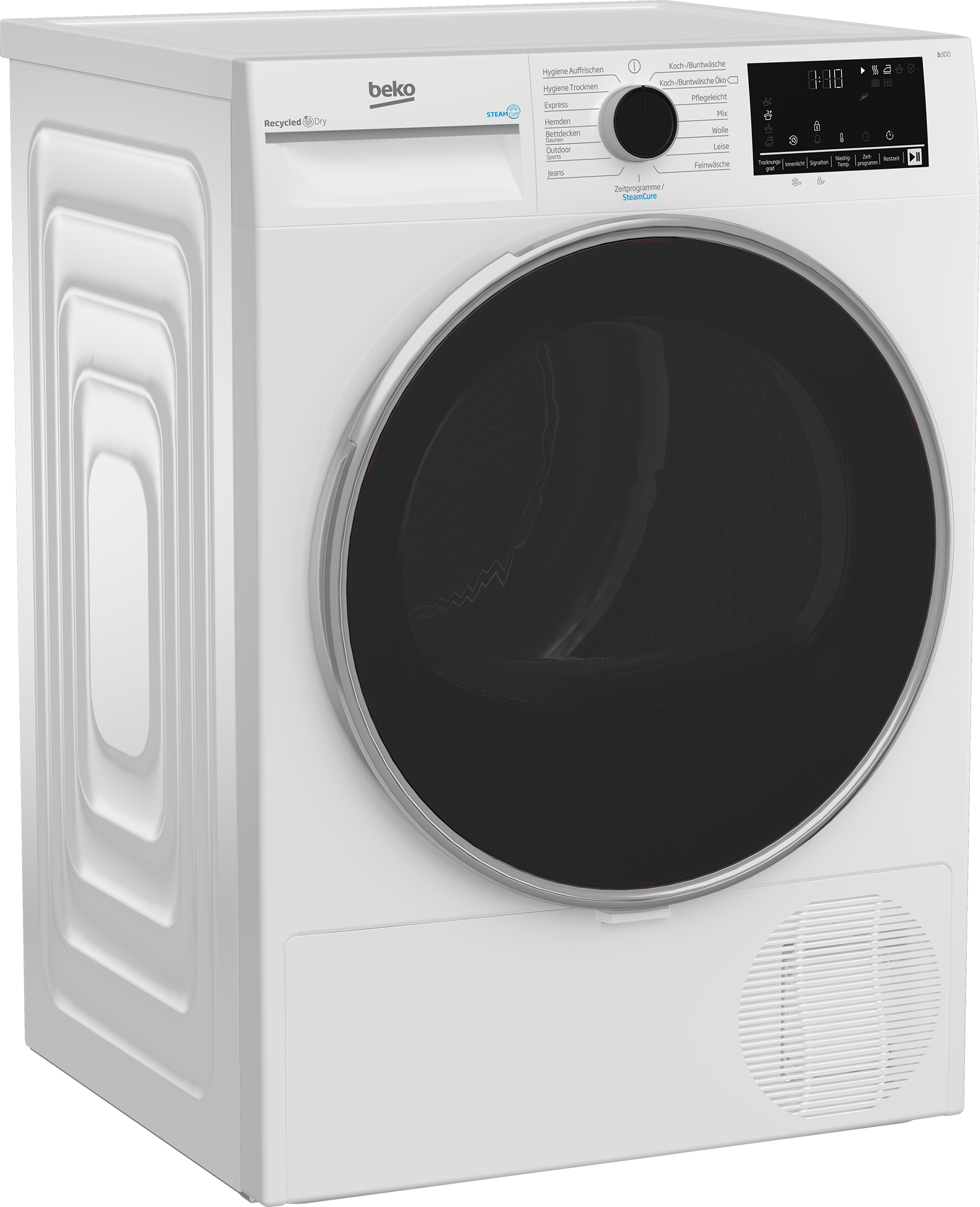 BEKO Wärmepumpentrockner "B3T42249S" SteamCure-Dampffunktion für schonende Pflege und Frische