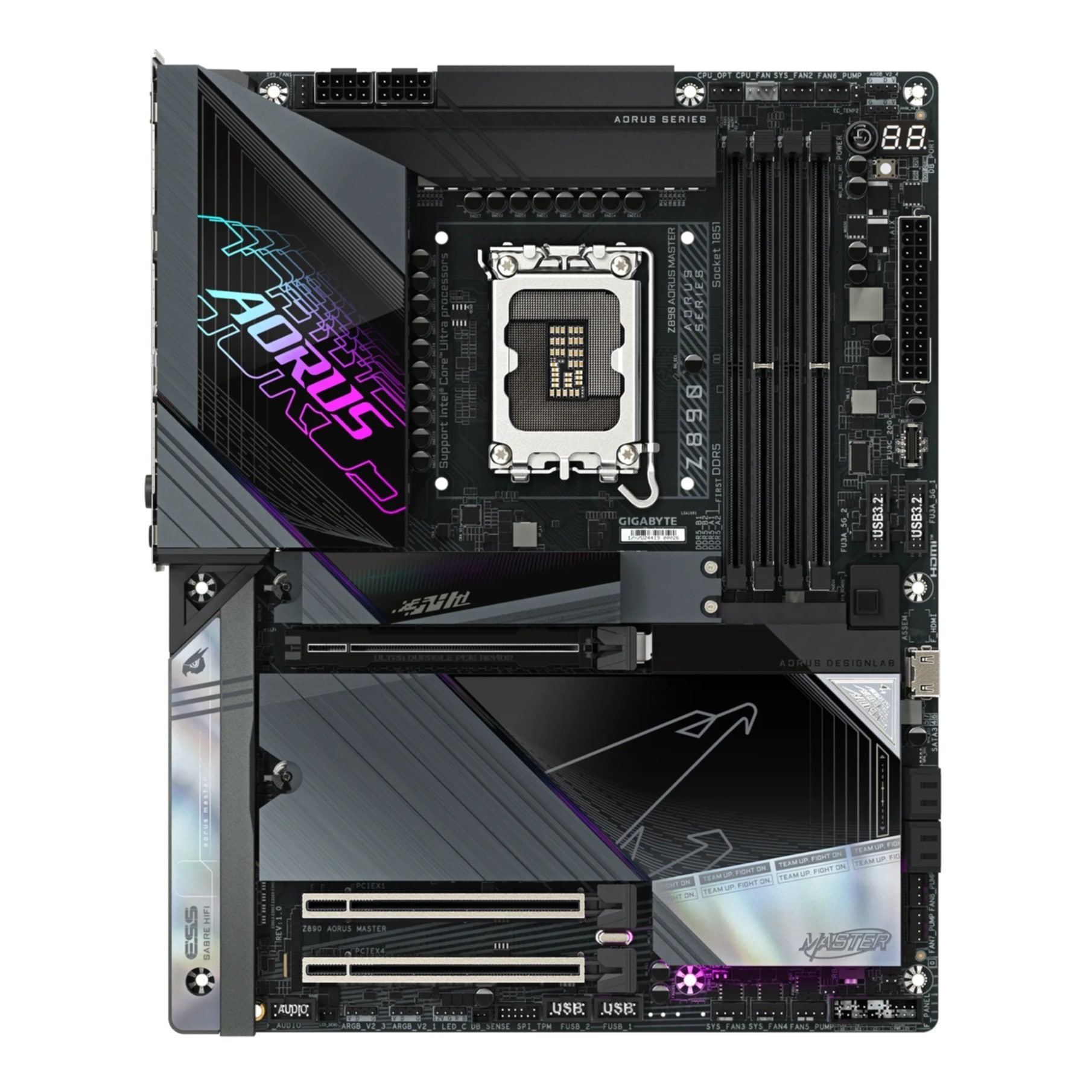 Gigabyte Mainboard »Z890 AORUS MASTER Mainboard - Unterstützt Intel Core Ultra«