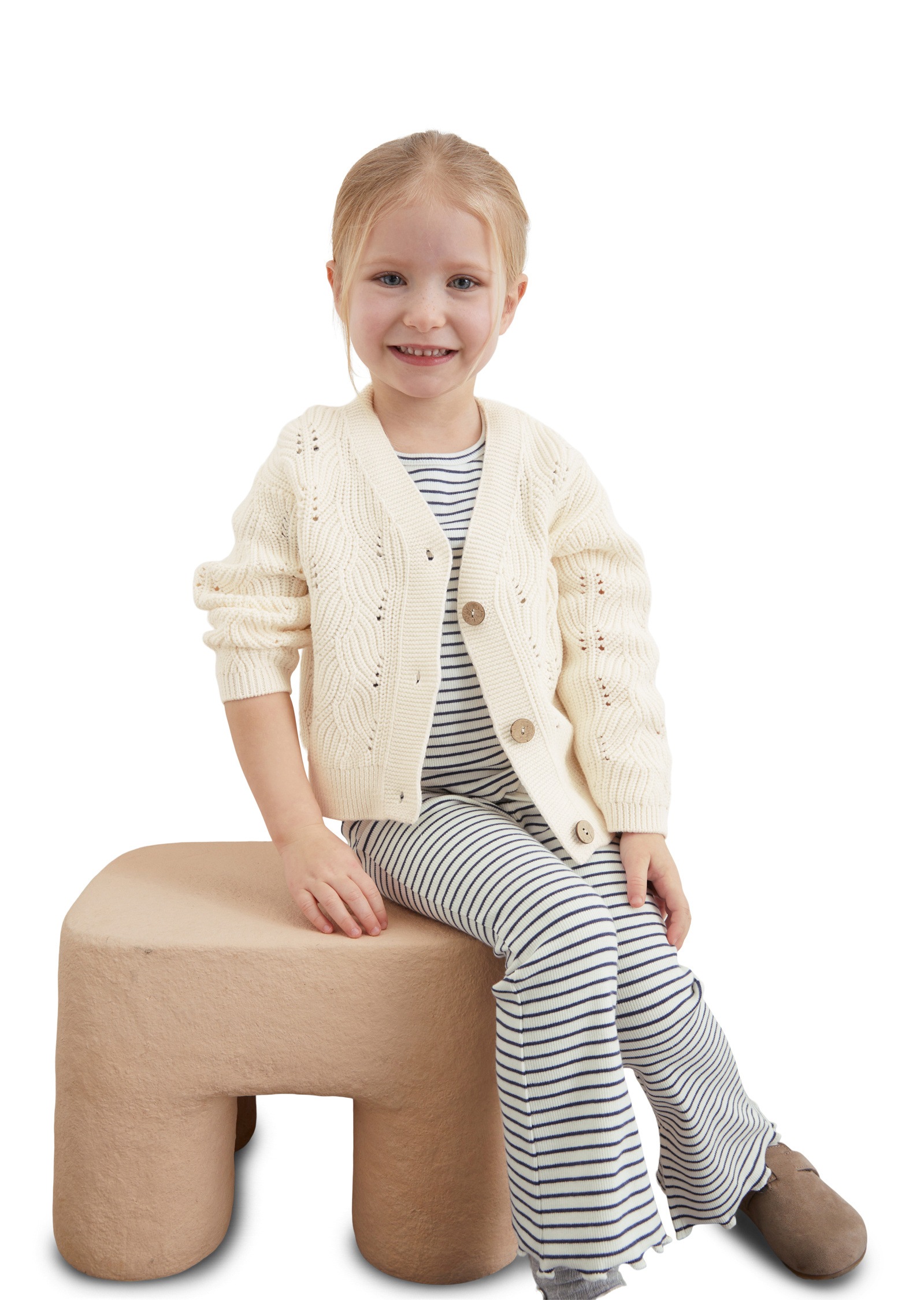 Marc O'Polo Cardigan »in Häkel-Optik«