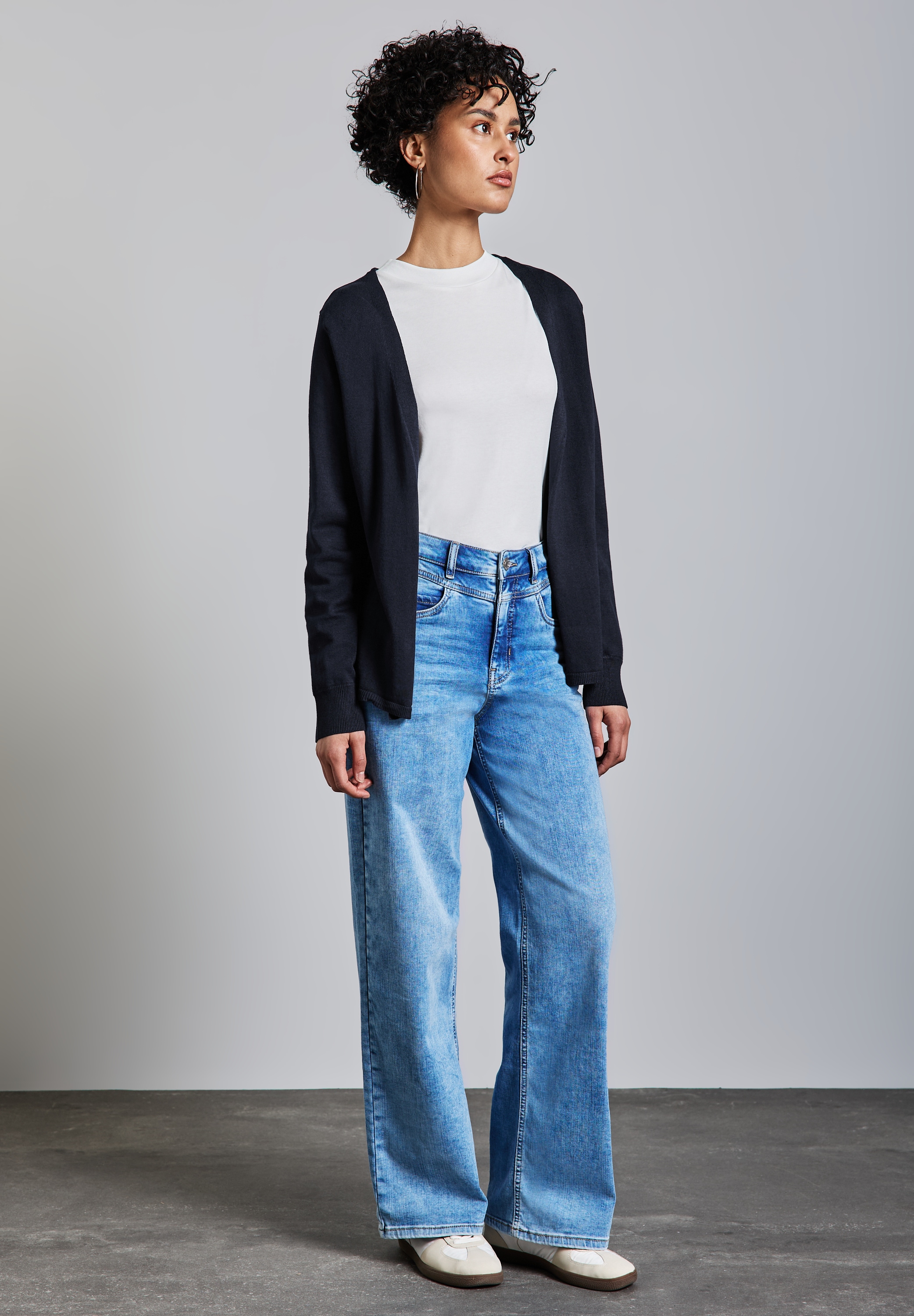 STREET ONE Cardigan, im Lagen-Look