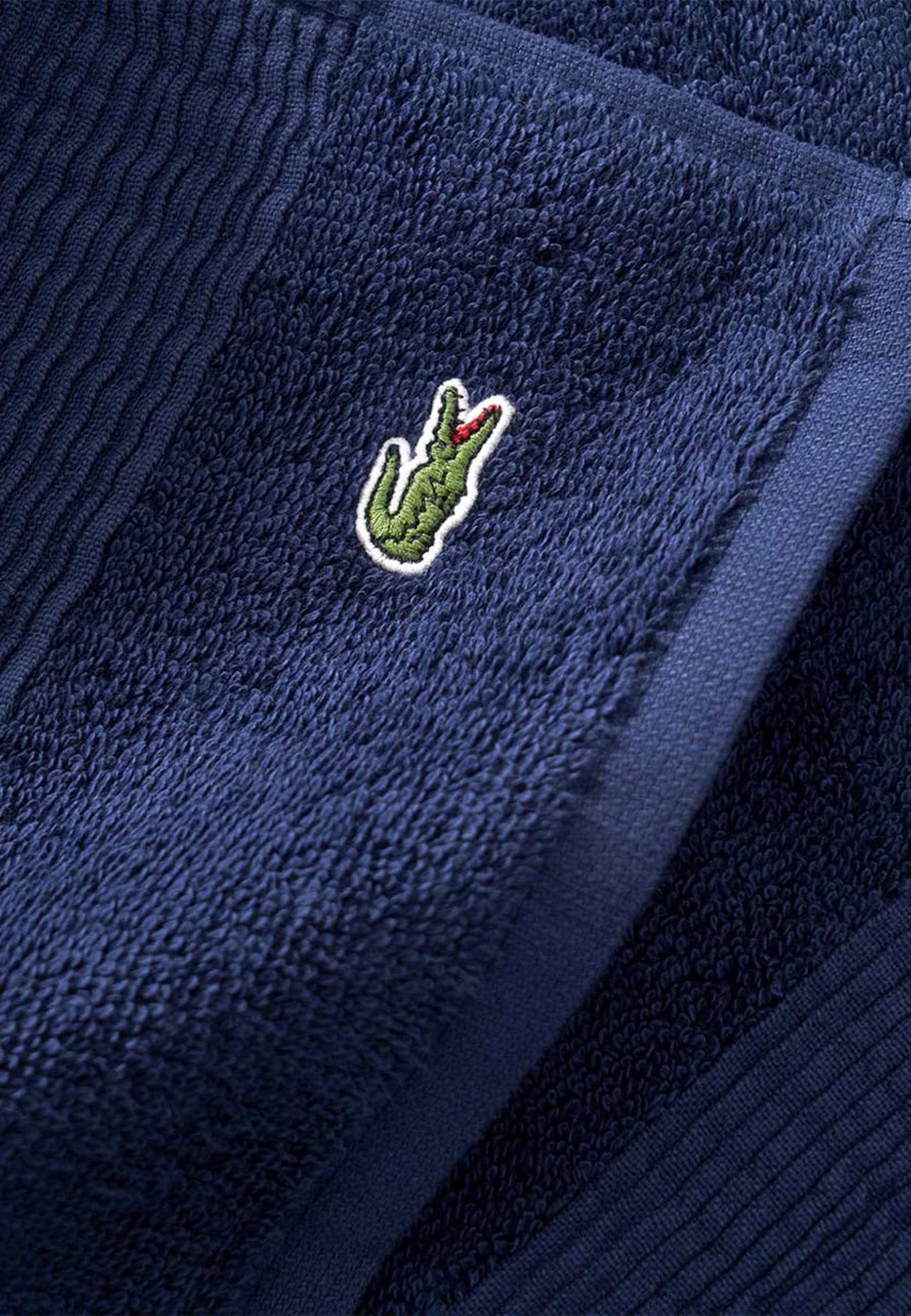 Lacoste Waschhandschuh »LLECROCO« mit Label-Applikationen