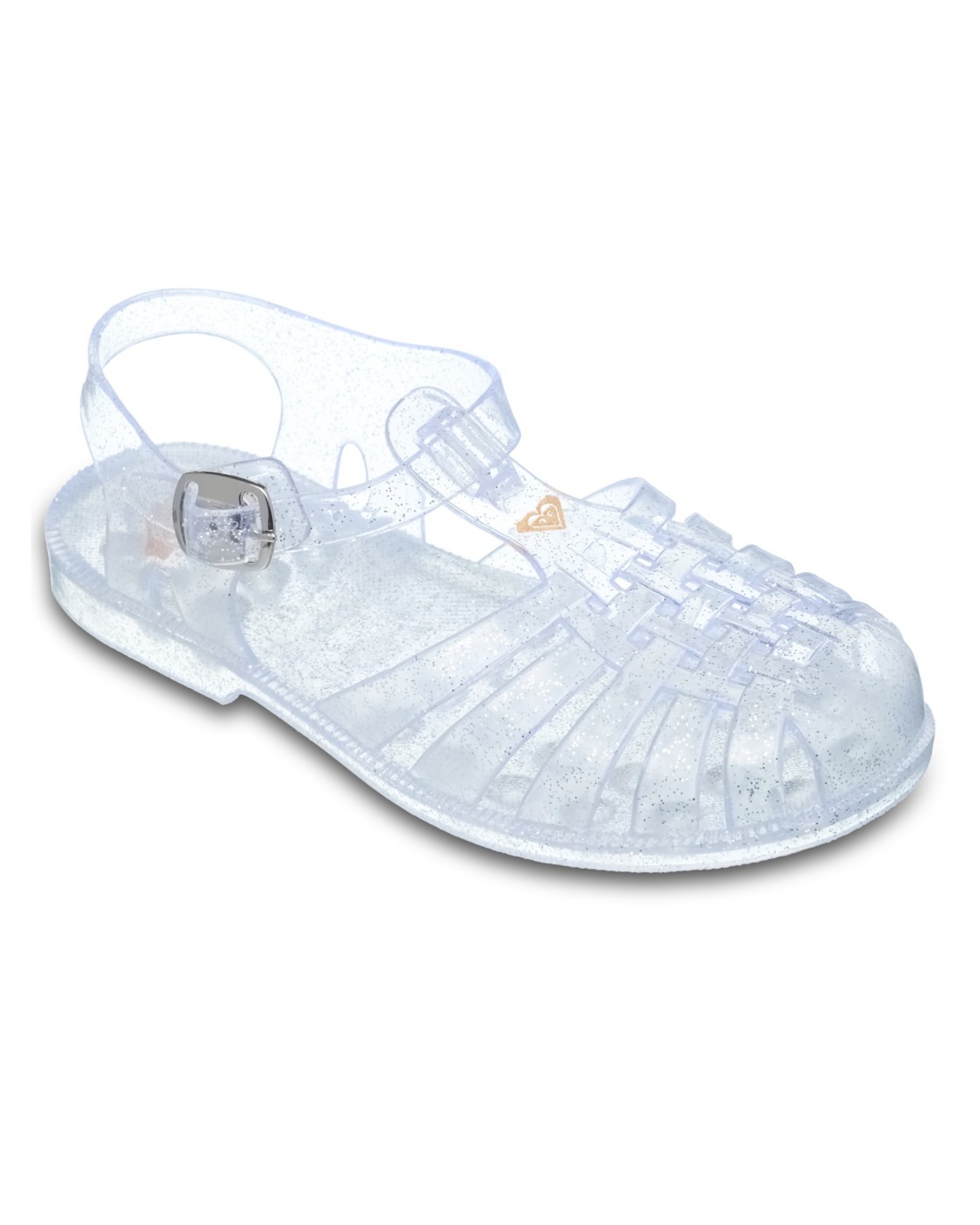 ROXY Jungen Römersandale "Rg The Croisette", Gr. 11silber, Obermaterial:Obermaterial: 98% synthetisches Tr/ 2% Metall, Futter 100% synthetisches Tr,