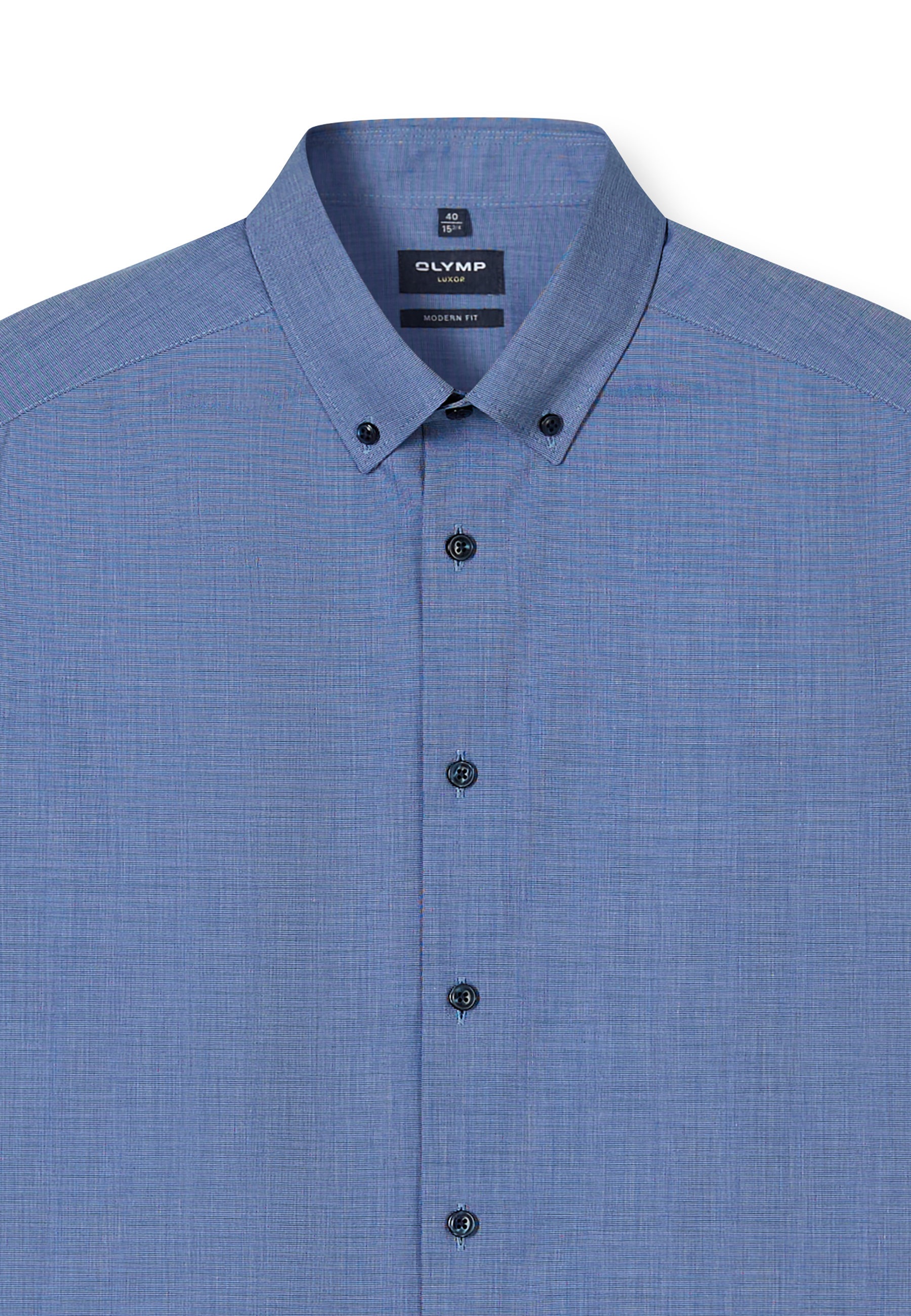 OLYMP Luxor Button-down Shirt Nightblue 40 2