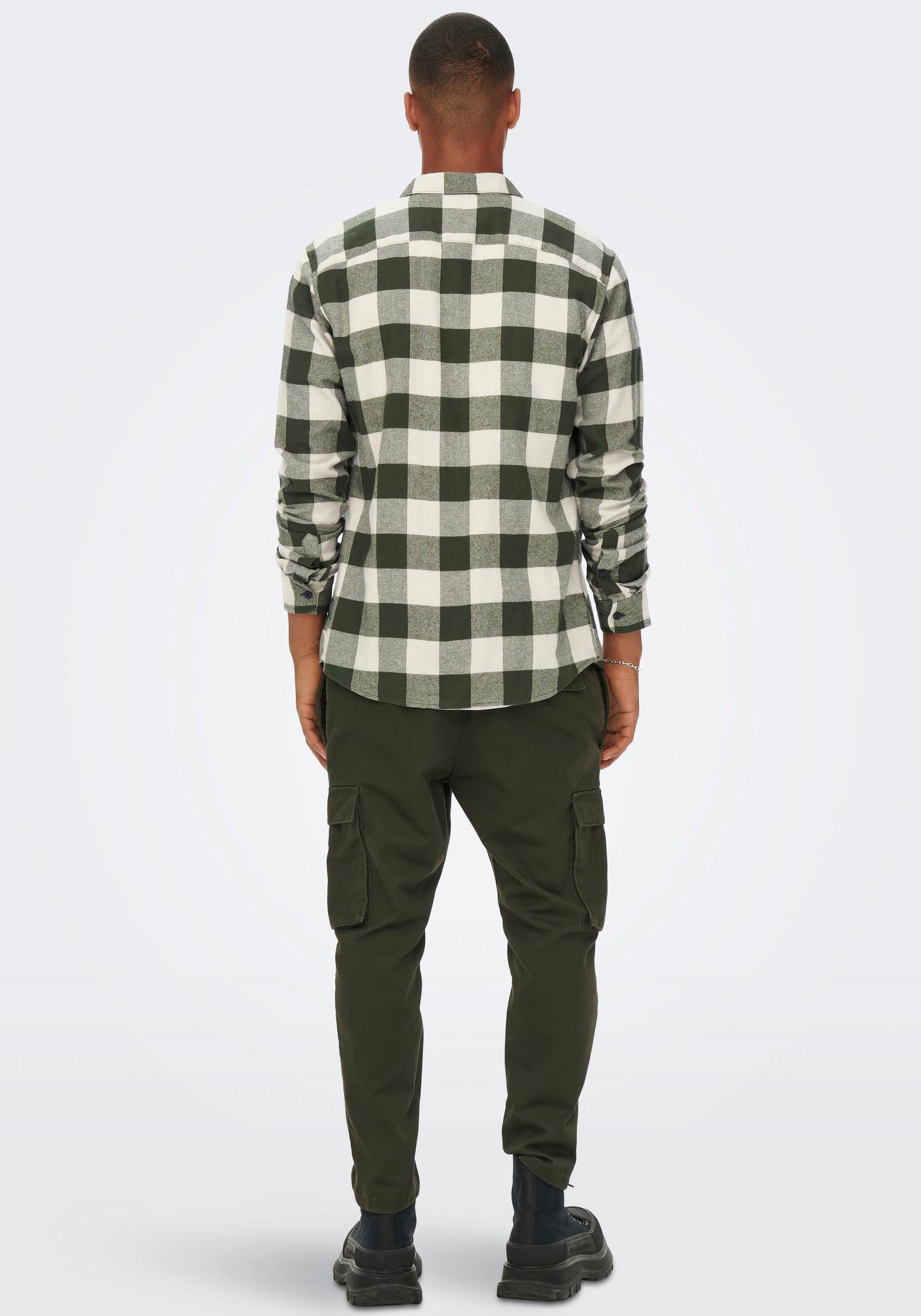 ONLY & SONS Karohemd »GUDMUND LS CHECKED SHIRT«