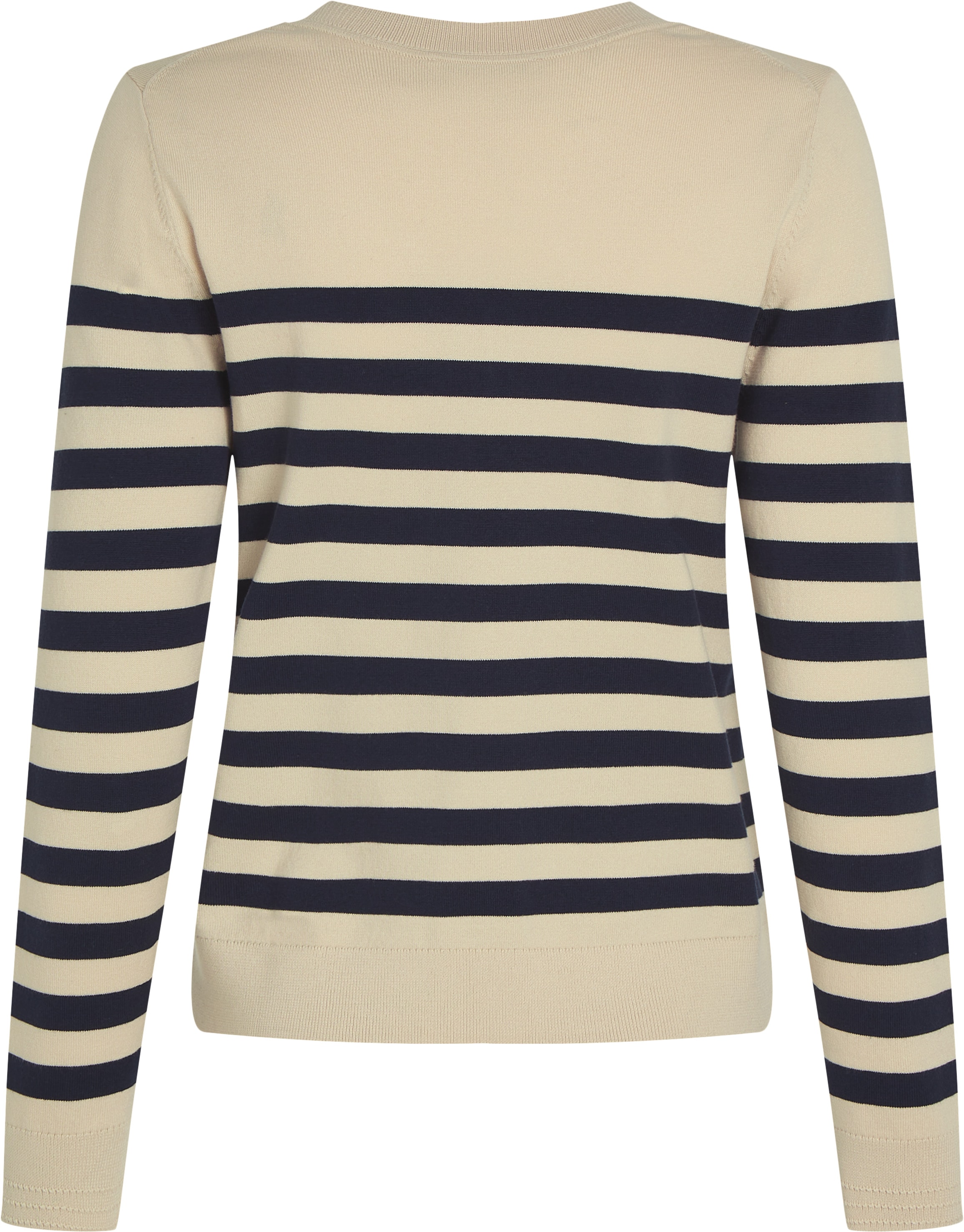 Tommy Hilfiger V-Ausschnitt-Pullover, mit Logo-Stickerei