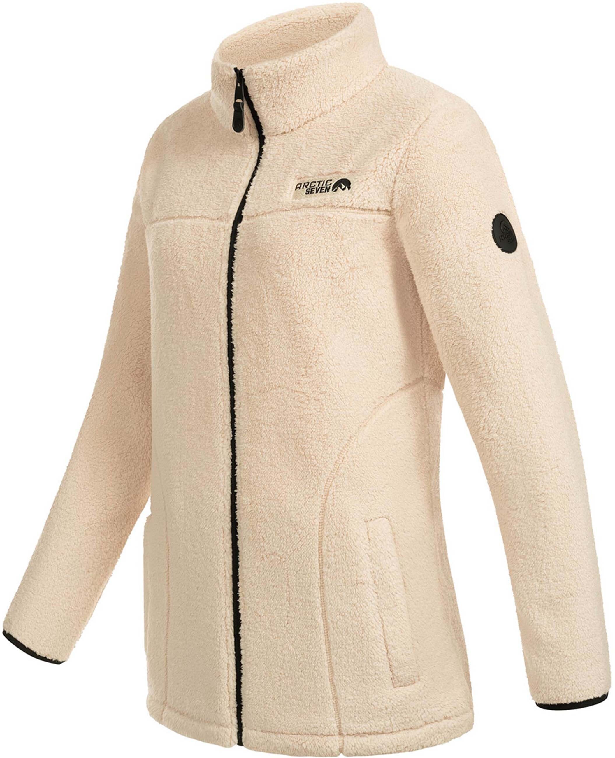 Arctic Seven Fleecejacke »ASDiania«, Sherpa Übergangsjacke