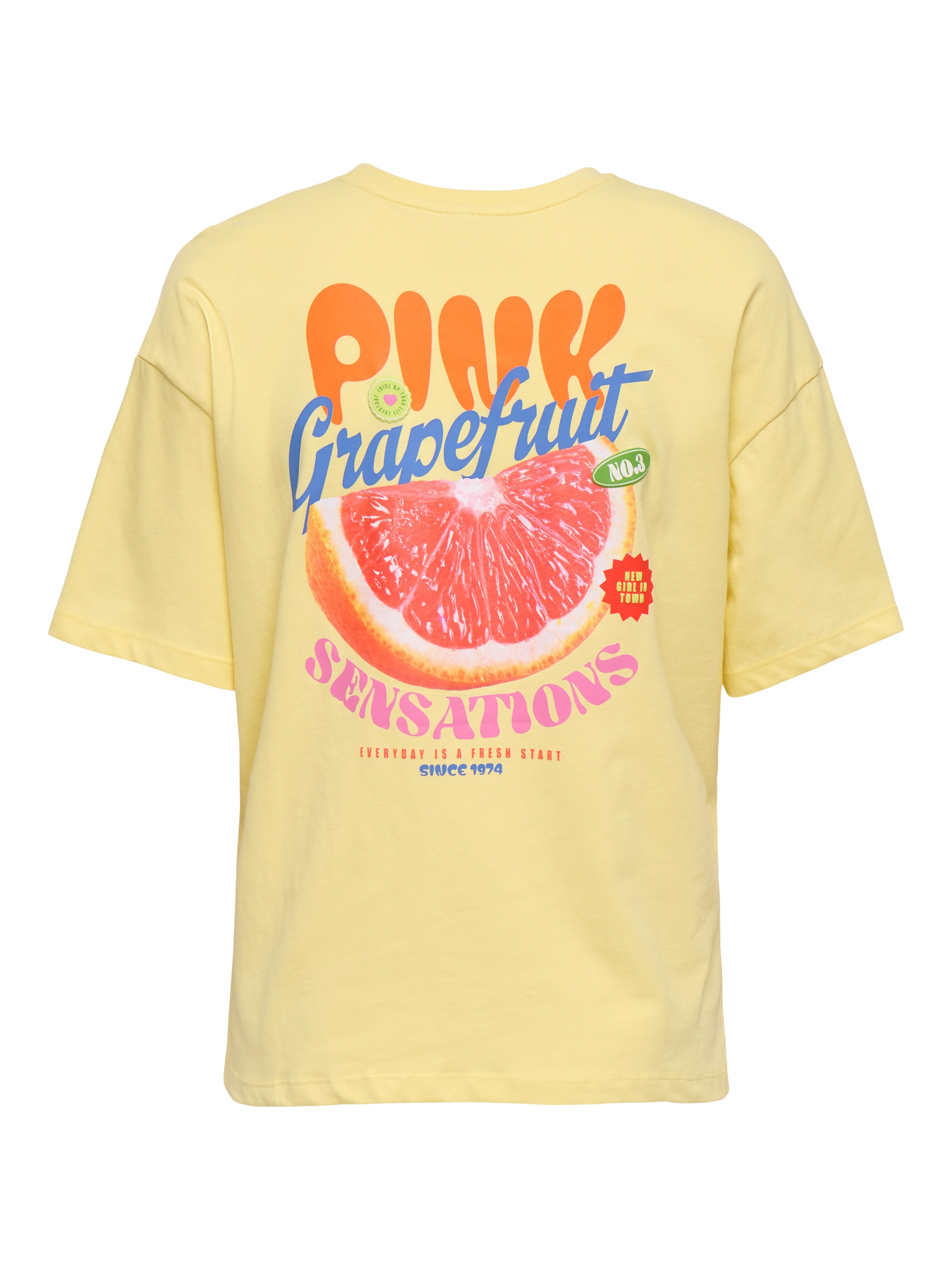 ONLY Kurzarmshirt »ONLBOLETTE LIFE S/S TOP BOX CC JRS« mit auffälligem Print