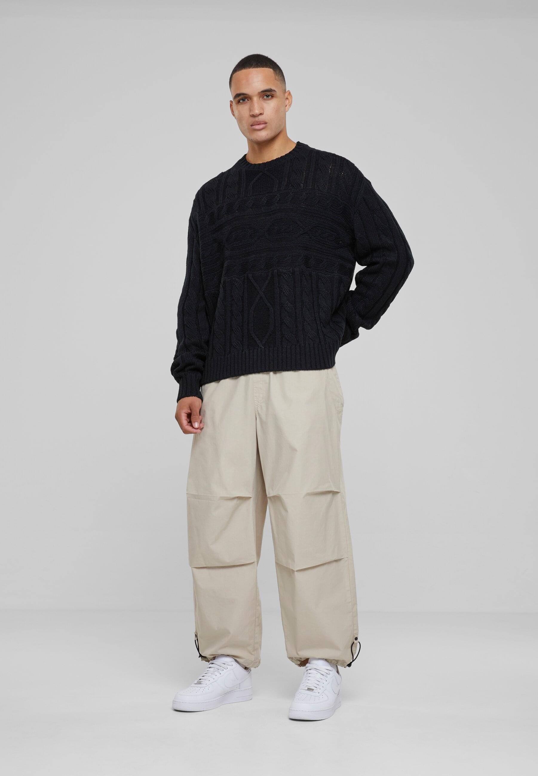 URBAN CLASSICS Rundhalspullover »Urban Classics Herren Set In Boxy Sweater« 1 Stk.