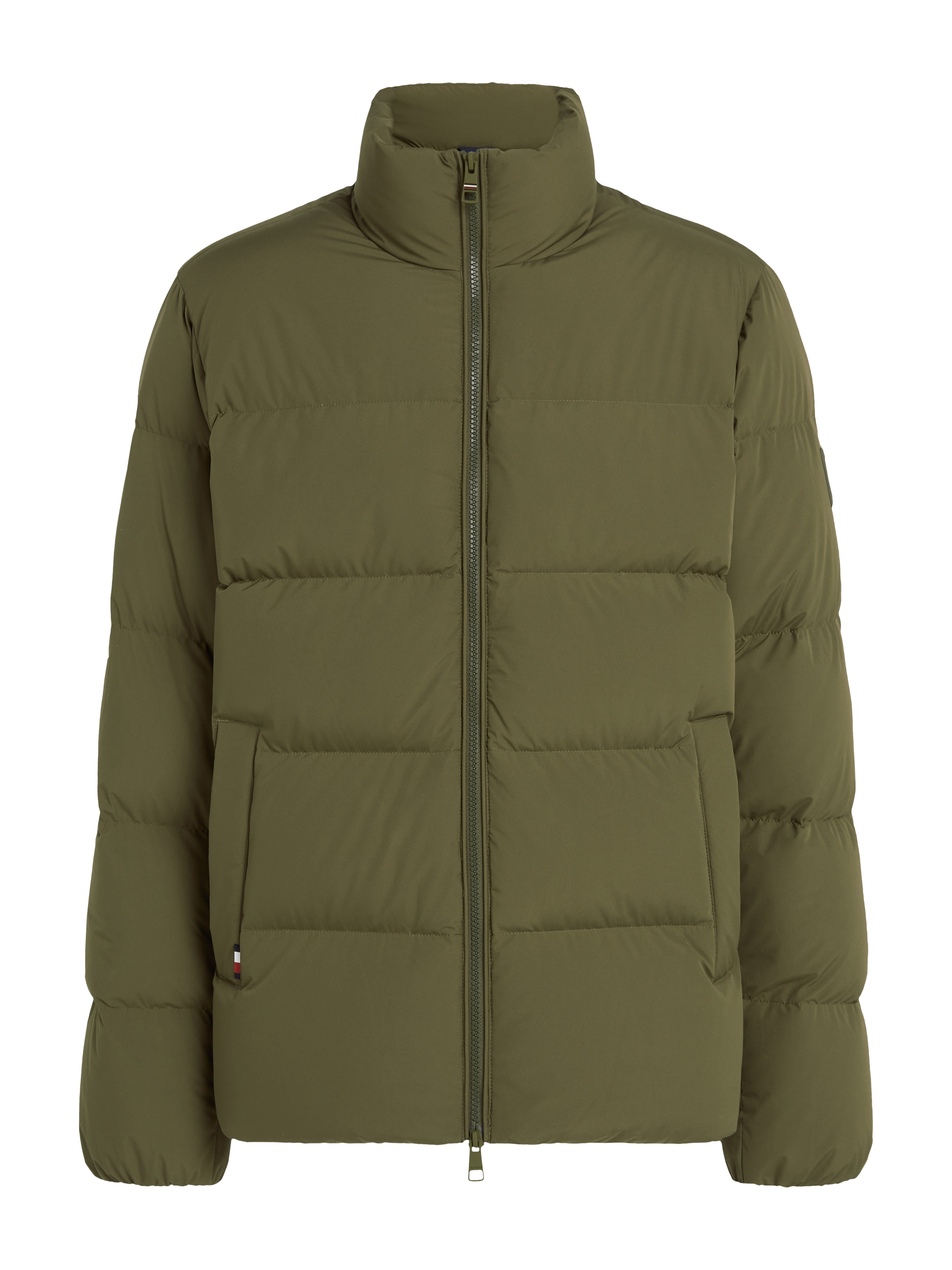 Tommy Hilfiger Steppjacke »DOWN PUFFER JACKET«, ohne Kapuze
