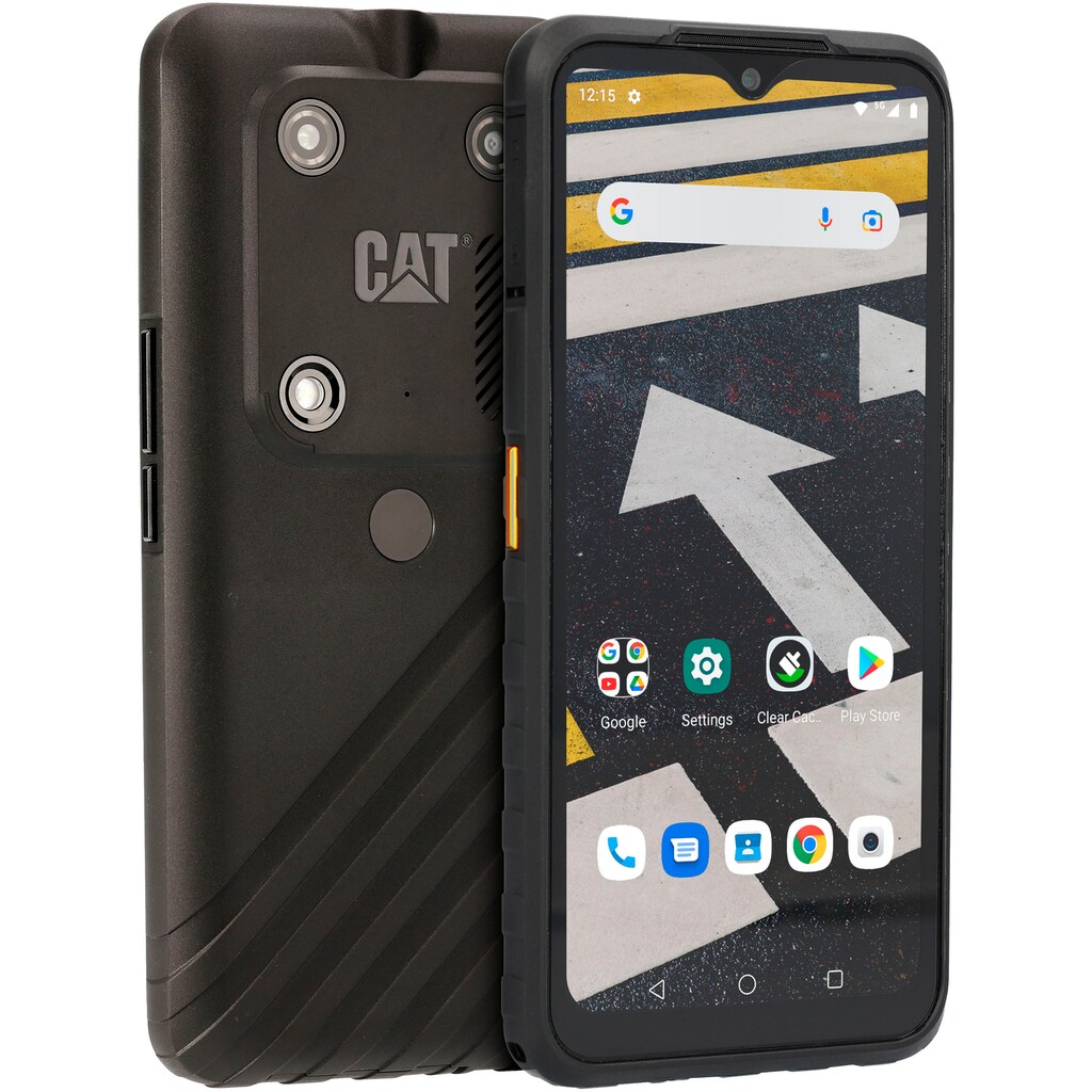 CAT Smartphone »S53 5G«, schwarz, 16,5 cm/6,5 Zoll, 128 GB Speicherplatz, 48 MP Kamera