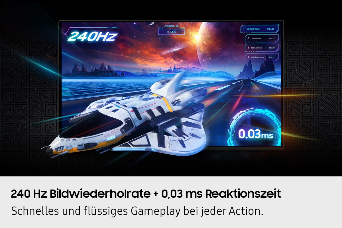 Samsung OLED-Monitor »S32FG814SU« 80 cm/32 ″  3840 x 2160 px 0,03 Reaktionszeit 240 Hz