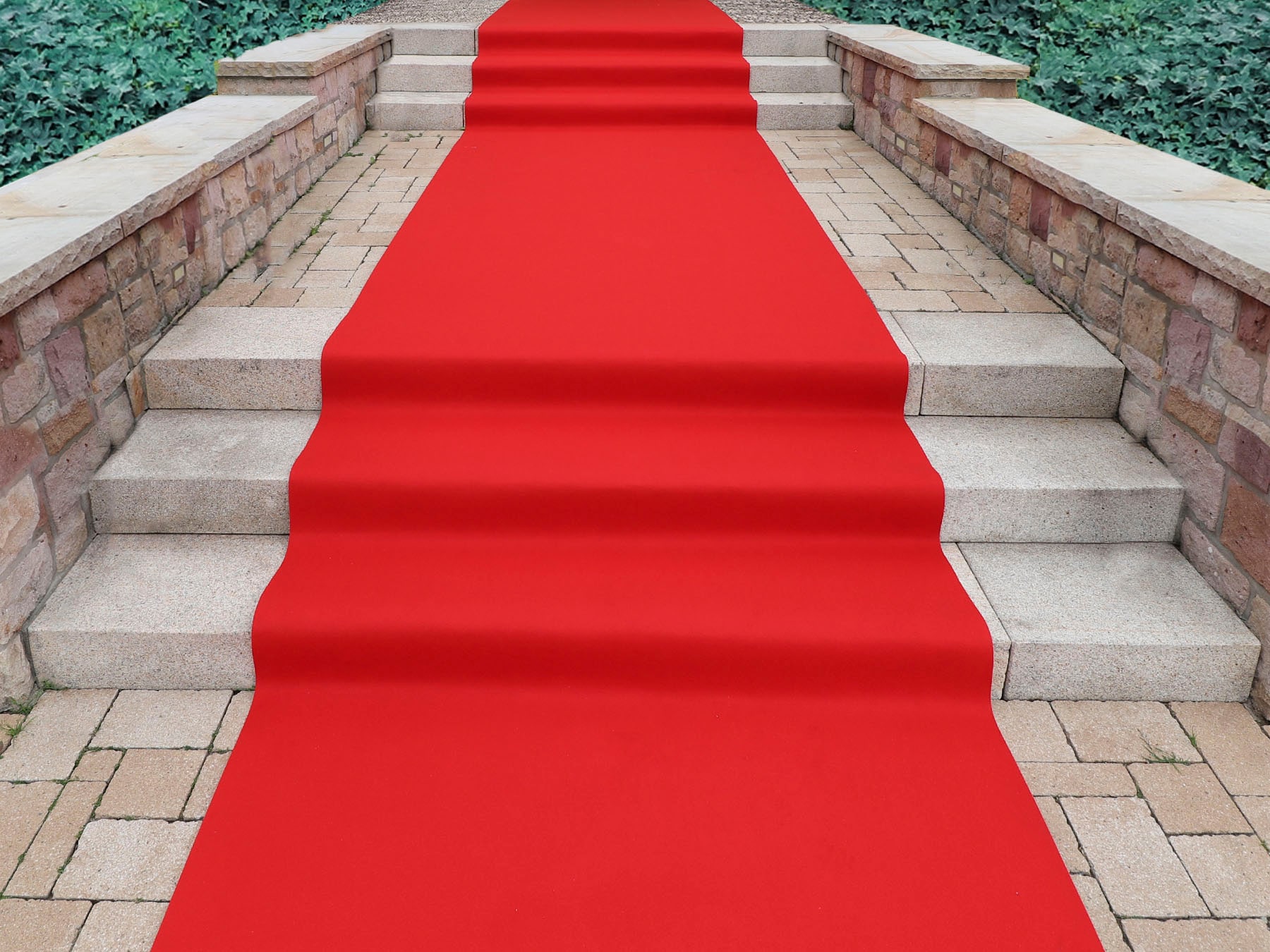 Primaflor-Ideen in Textil "PODIUM, Made in Belgium" rechteckig 2,6 mm Höhe Breite 150 cm, Nadelfilz, Uni-Farben, robust & strapazierfähig