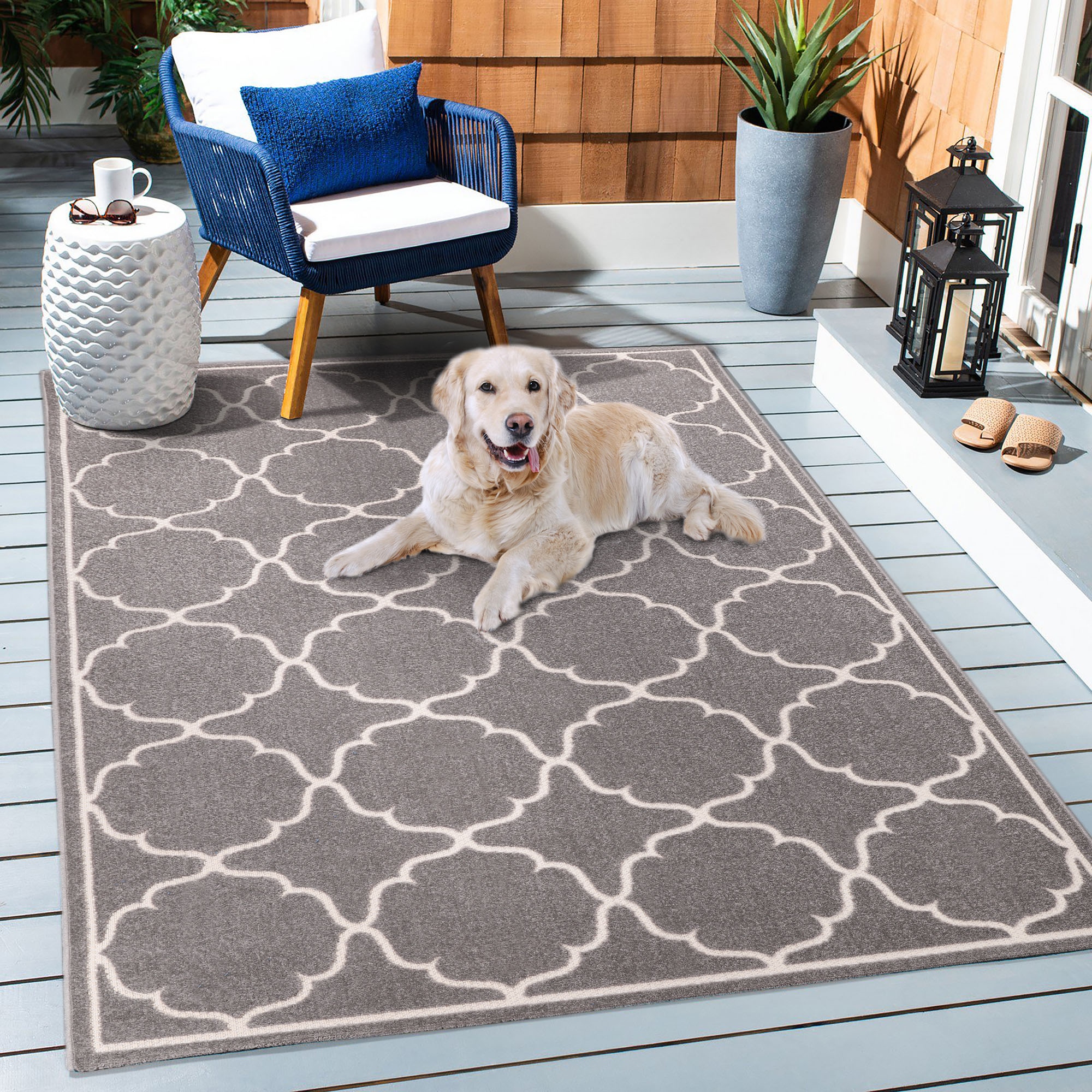 Sanat Teppich "Berlin" rechteckig 6 mm Höhe In -und Outdoor geeignet, robus günstig online kaufen