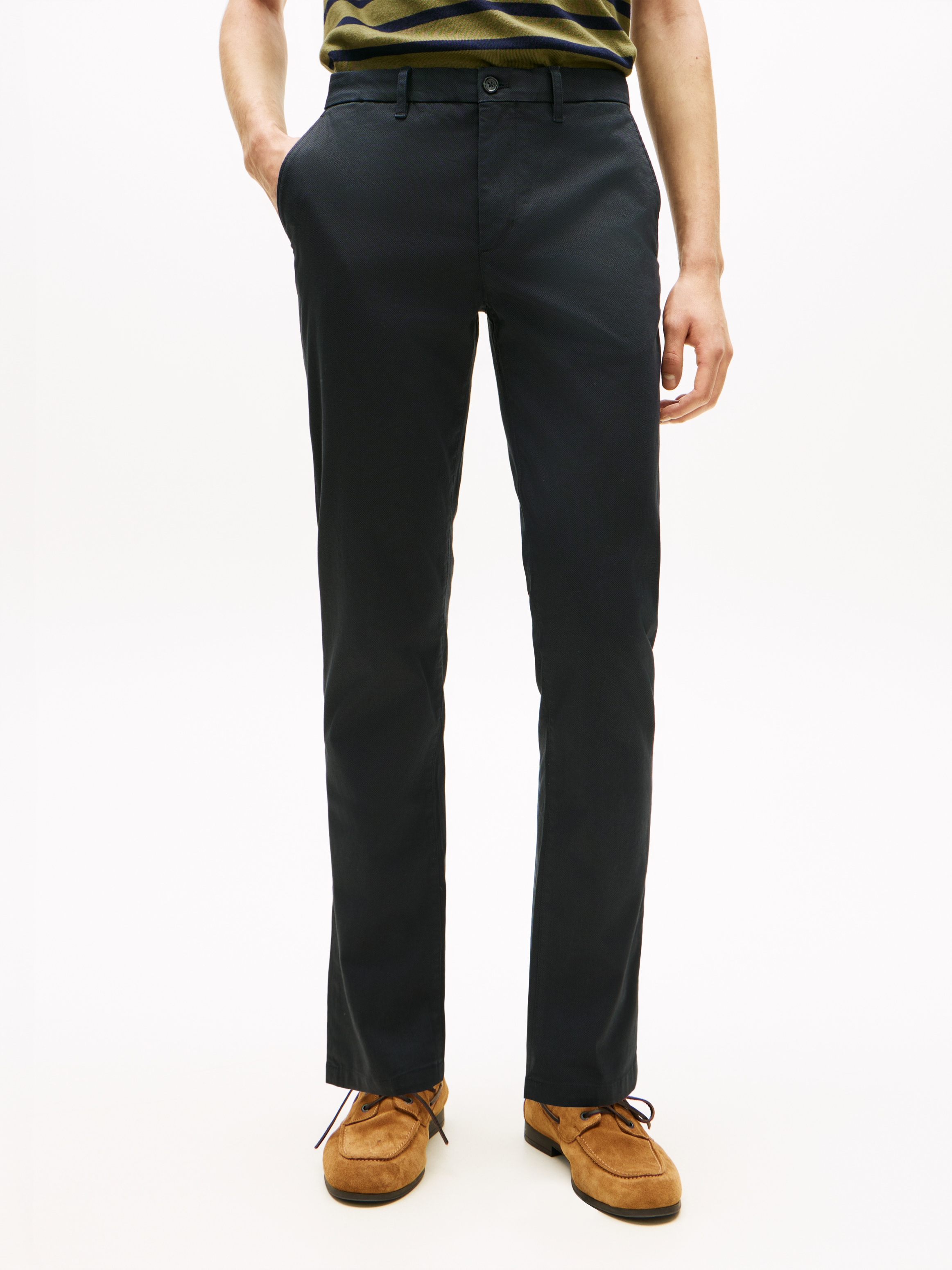 Tommy Hilfiger 5-Pocket-Hose "BLEECKER PRINTED STRUCTURE" slim fit, modisch günstig online kaufen