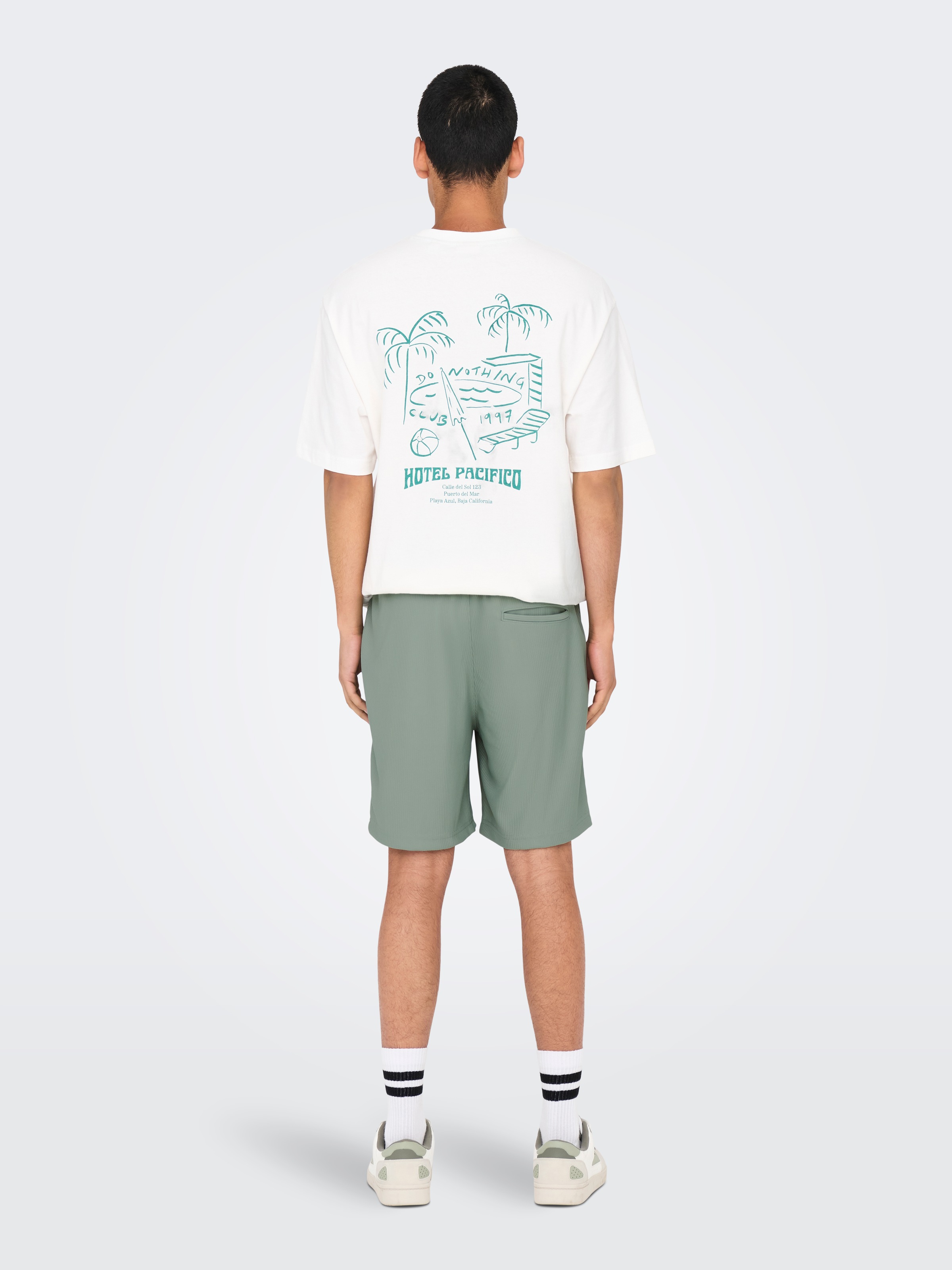 ONLY & SONS Shorts »ONSTEL LIFE PLIZZE SHORTS NOOS«