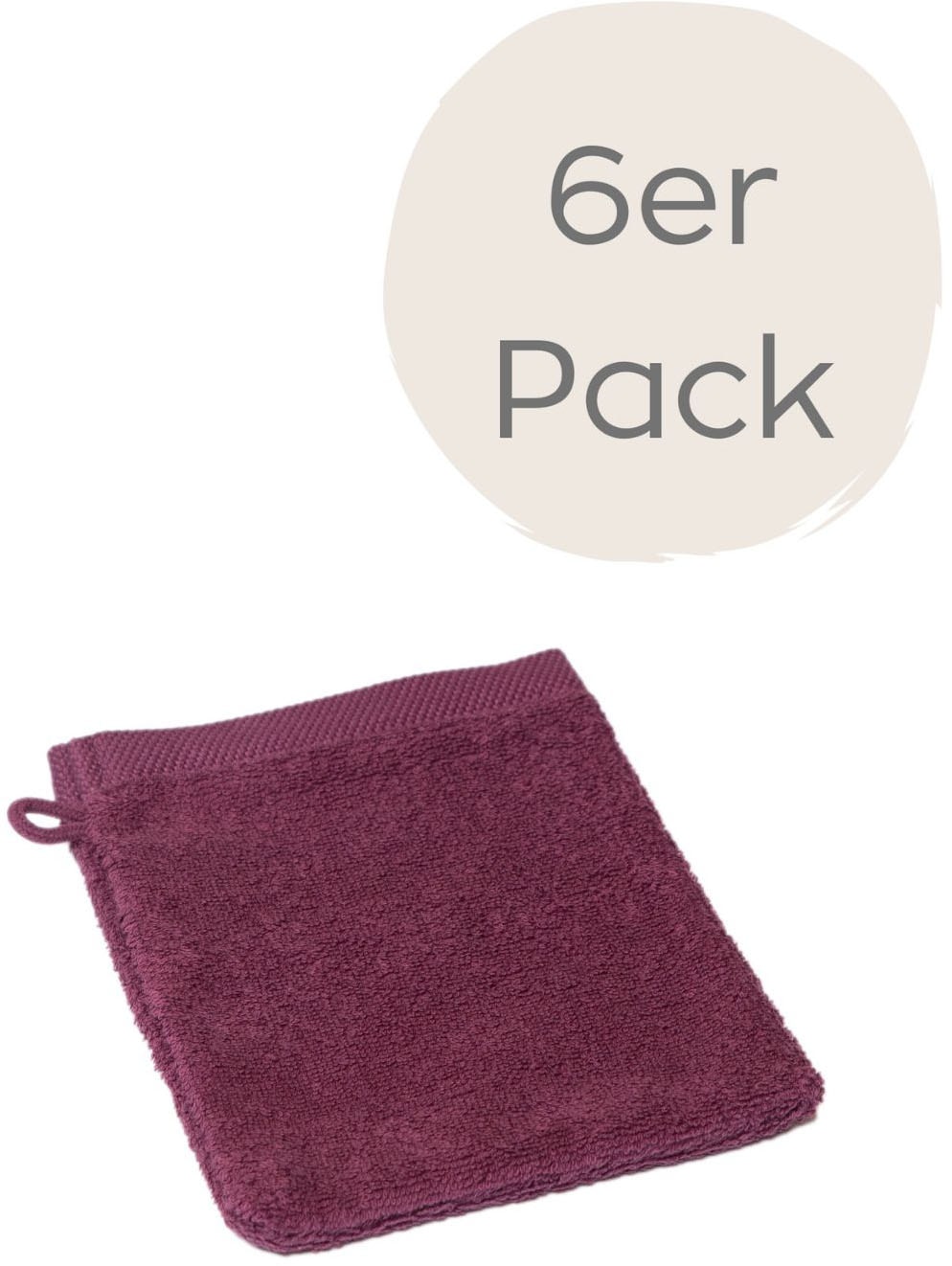 Wewo fashion Waschhandschuh "9517W" saugstark günstig online kaufen