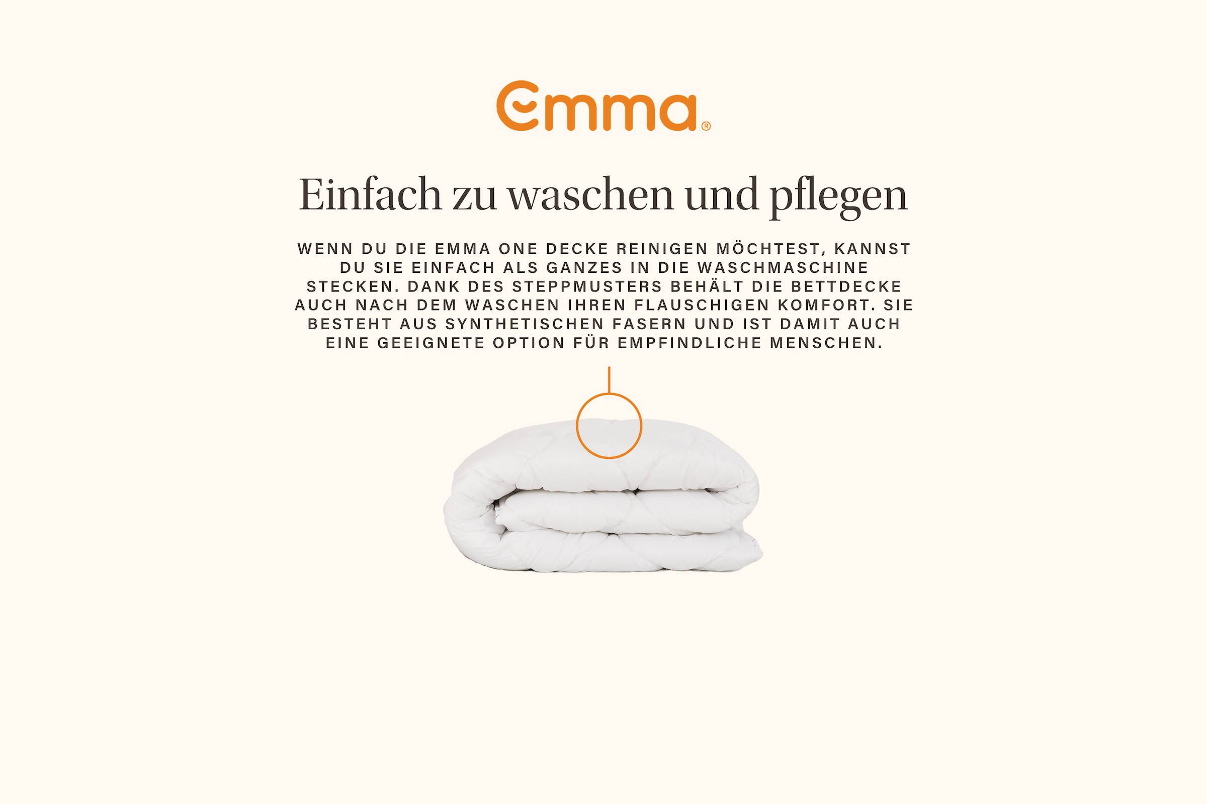 Emma Sommerbettdecke »Emma One Light Decke« leicht 1 Stk. tlg. Gesteppte Decke für durchgehend gemütliche Nächte