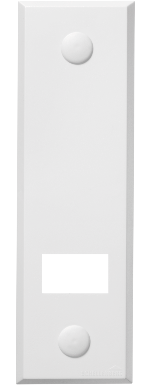 SCHELLENBERG Gurtwickler-Abdeckplatte »Standard Maxi, 13,5 cm Lochabstand, langlebig aus Kunststoff«, Rollladen Abdeckblenden für Gurtwickler und Einlasswickler