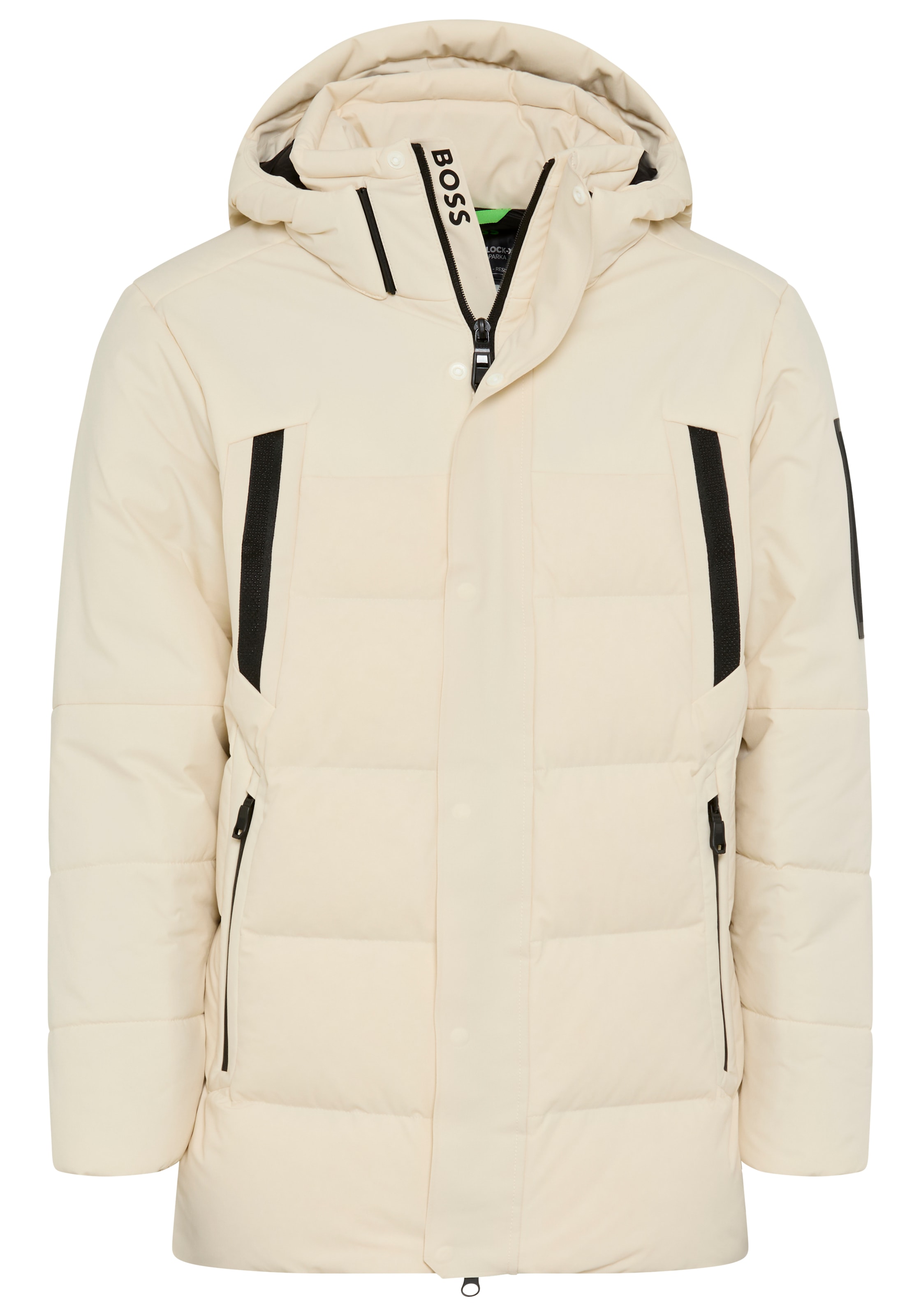 BOSS GREEN Daunenjacke "OW Block-X Parka" mit Kapuze Stehkragen, Regular, a günstig online kaufen