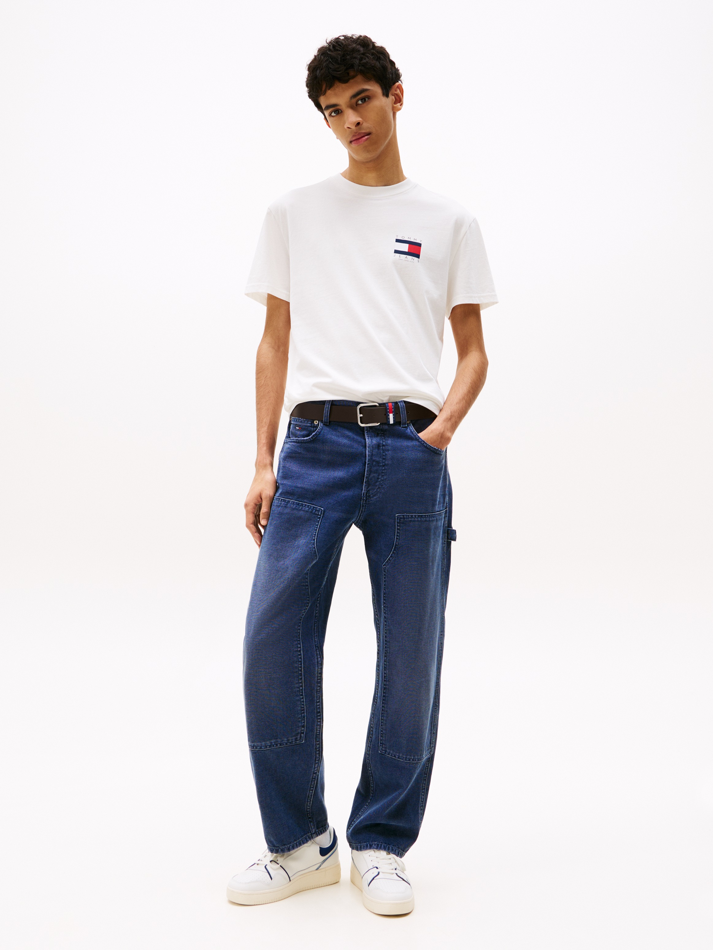 Tommy Jeans T-Shirt "TJM REG FLAG GRAPH BCKPRNT T EXT", Mit Rundhalsausschn günstig online kaufen