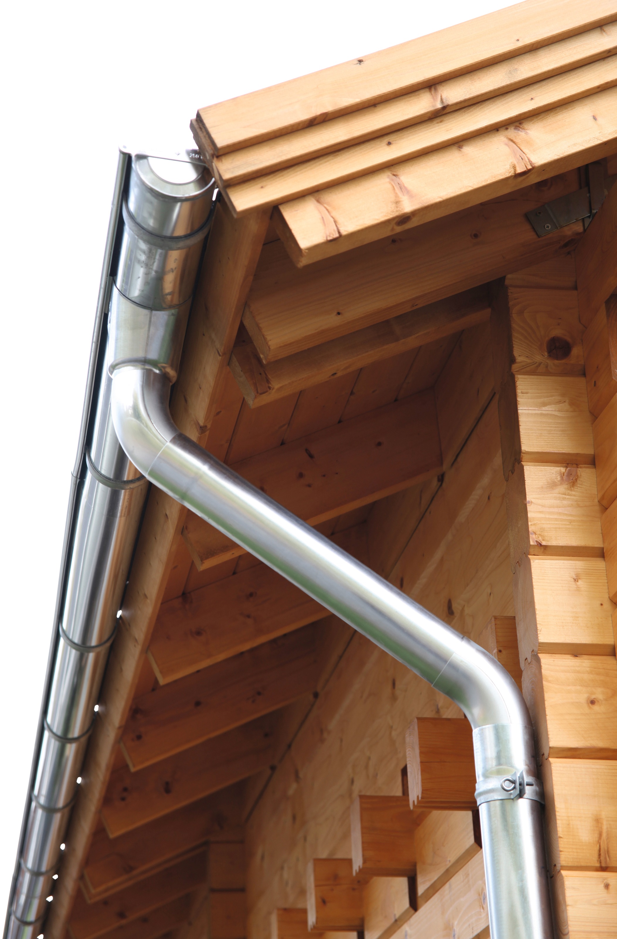 Wolff  Dachrinne, Alu, für Satteldach bis 400 cm