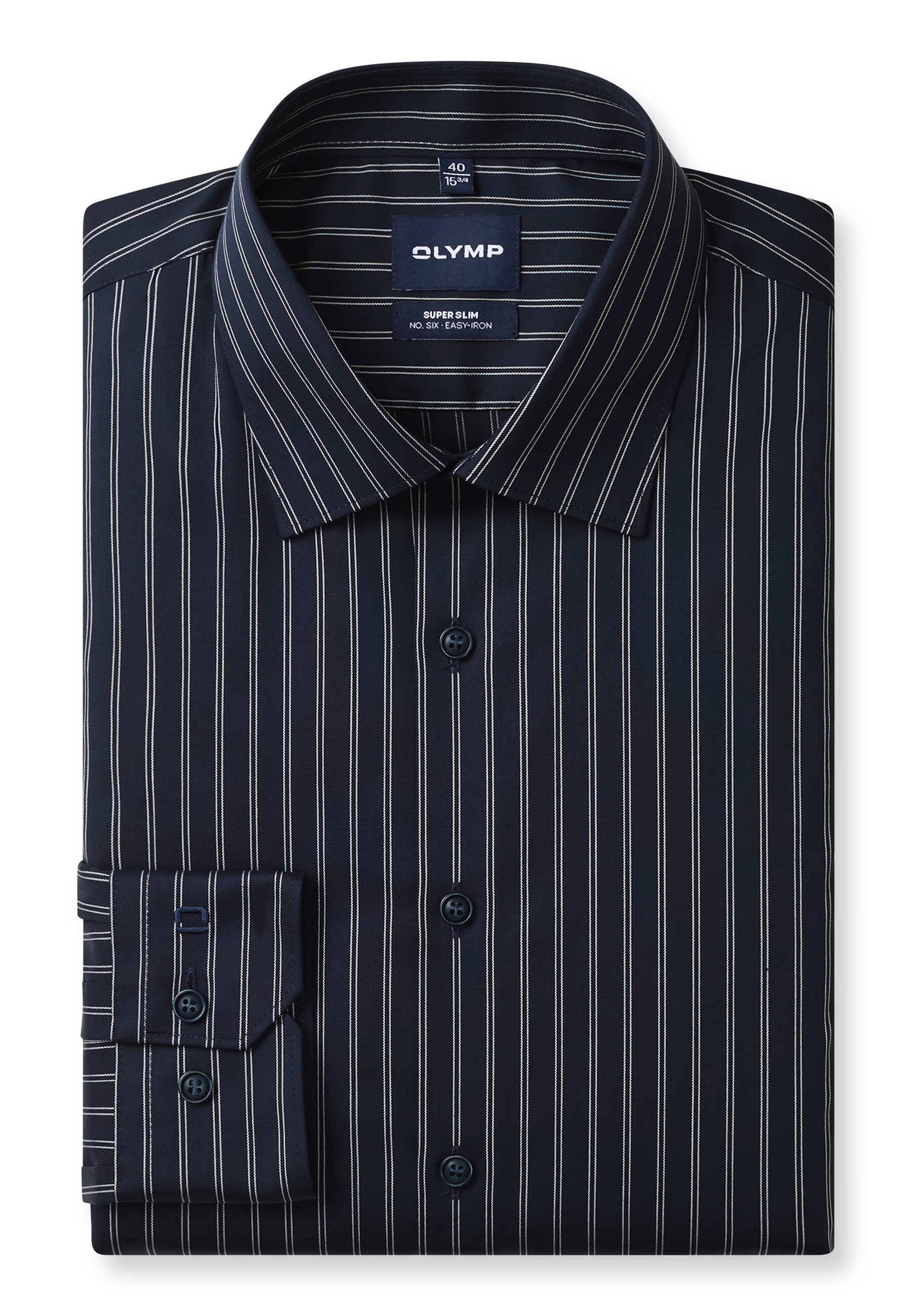 OLYMP Businesshemd »OLYMP No. Six, Super Slim, Kent mit extra langem Arm«
