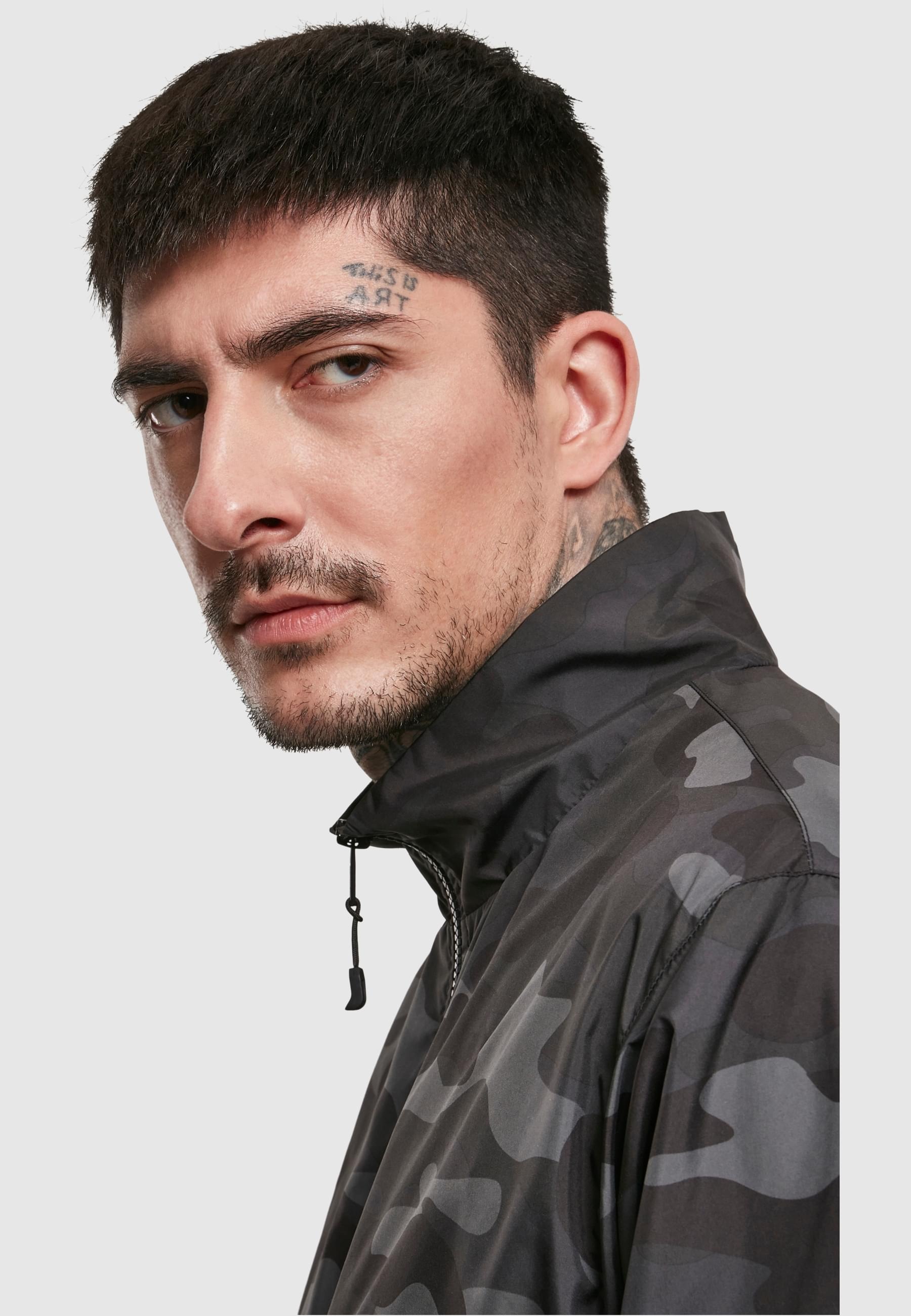 URBAN CLASSICS Anorak »Urban Classics Herren Camo Track Jacket«, (1 St.), ohne Kapuze