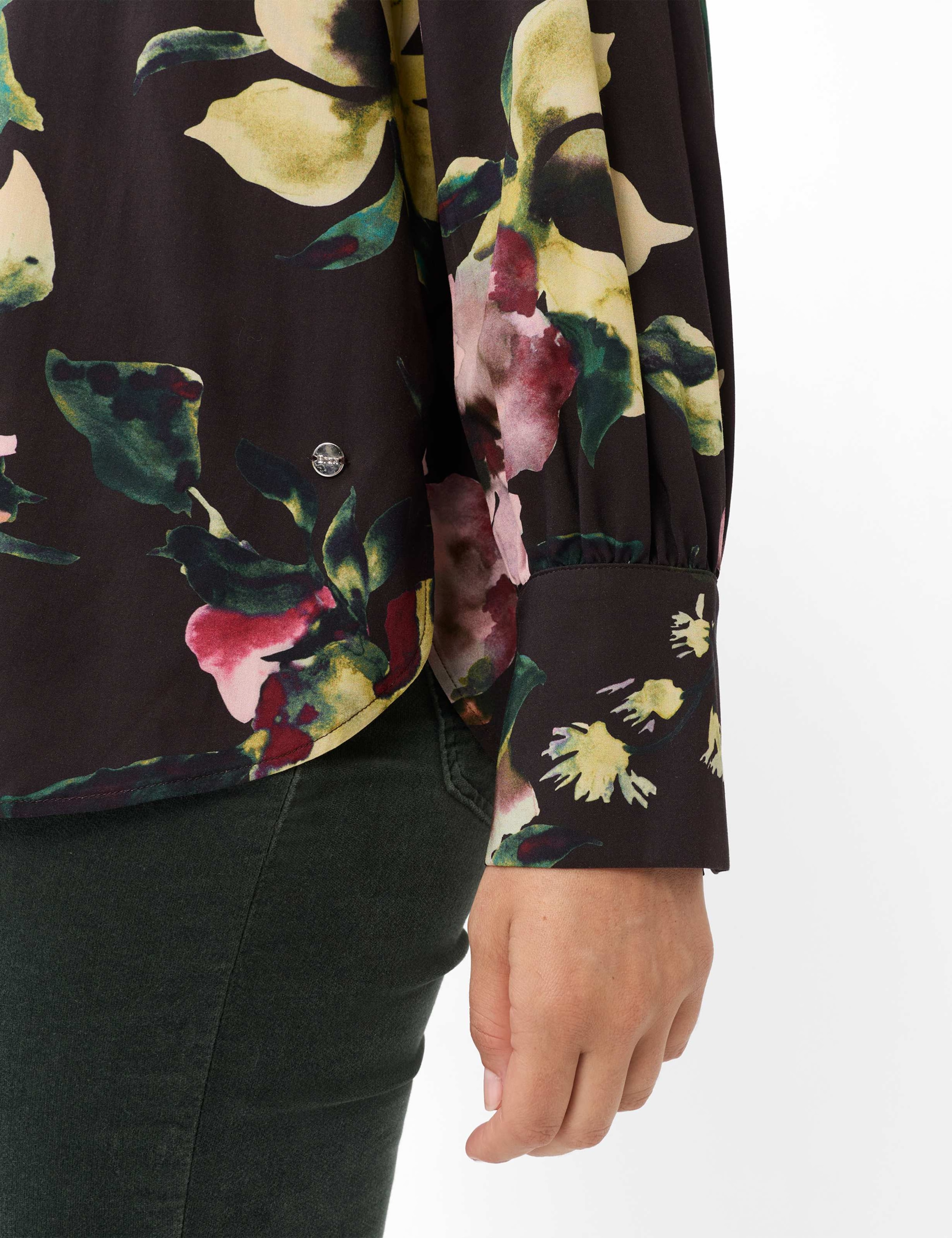Brax Klassische Bluse »Style VIC« Flowerprint: Bluse aus reiner Viskose