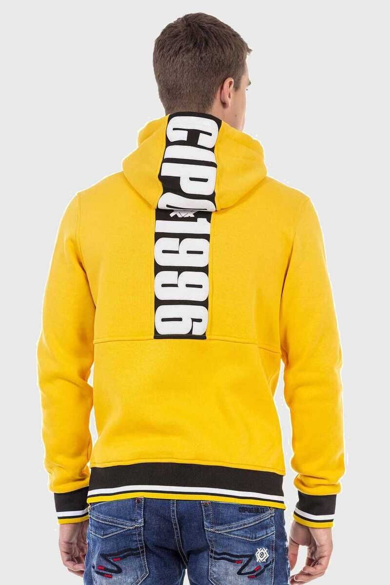 Cipo & Baxx Kapuzenpullover »Sweatshirts«, mit Markenprint
