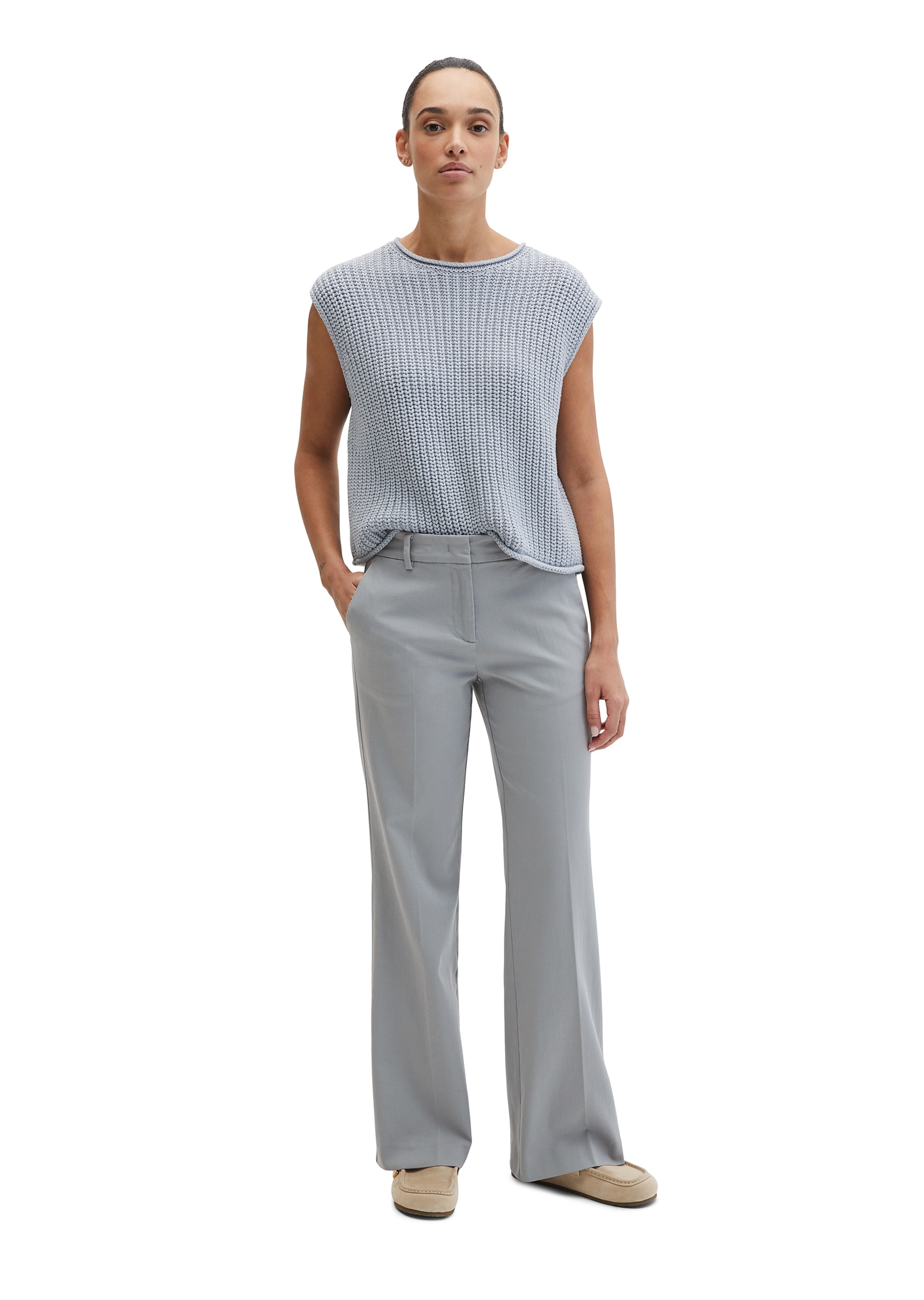 Marc O'Polo Stretch-Hose  Model MARTHE flared fit, superstretch, mid waist