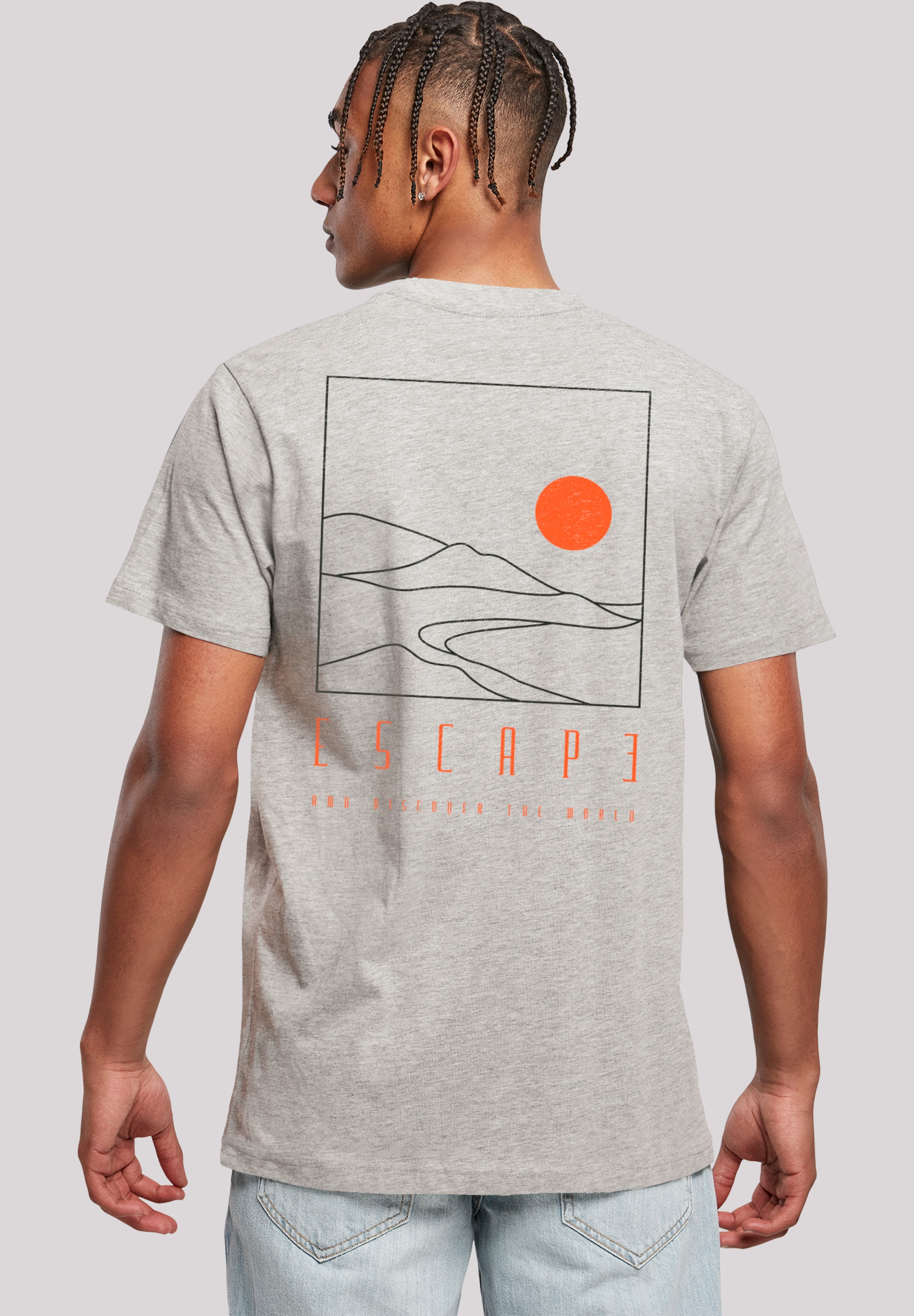 F4NT4STIC T-Shirt "Escape Discover the World Landscape", Discover the World günstig online kaufen