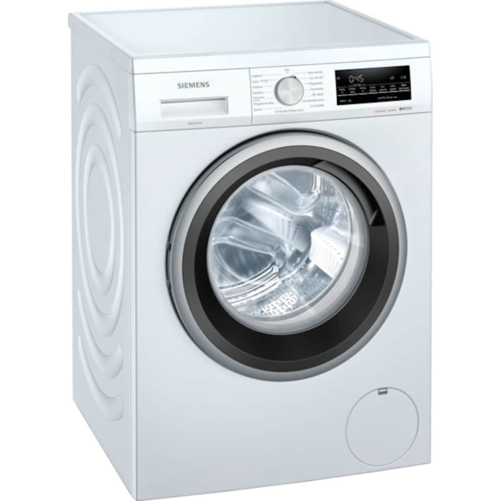 SIEMENS Waschmaschine »WU14UTA8«, iQ500, WU14UTA8, 8 kg, 1400 U/min, unterbaufähig