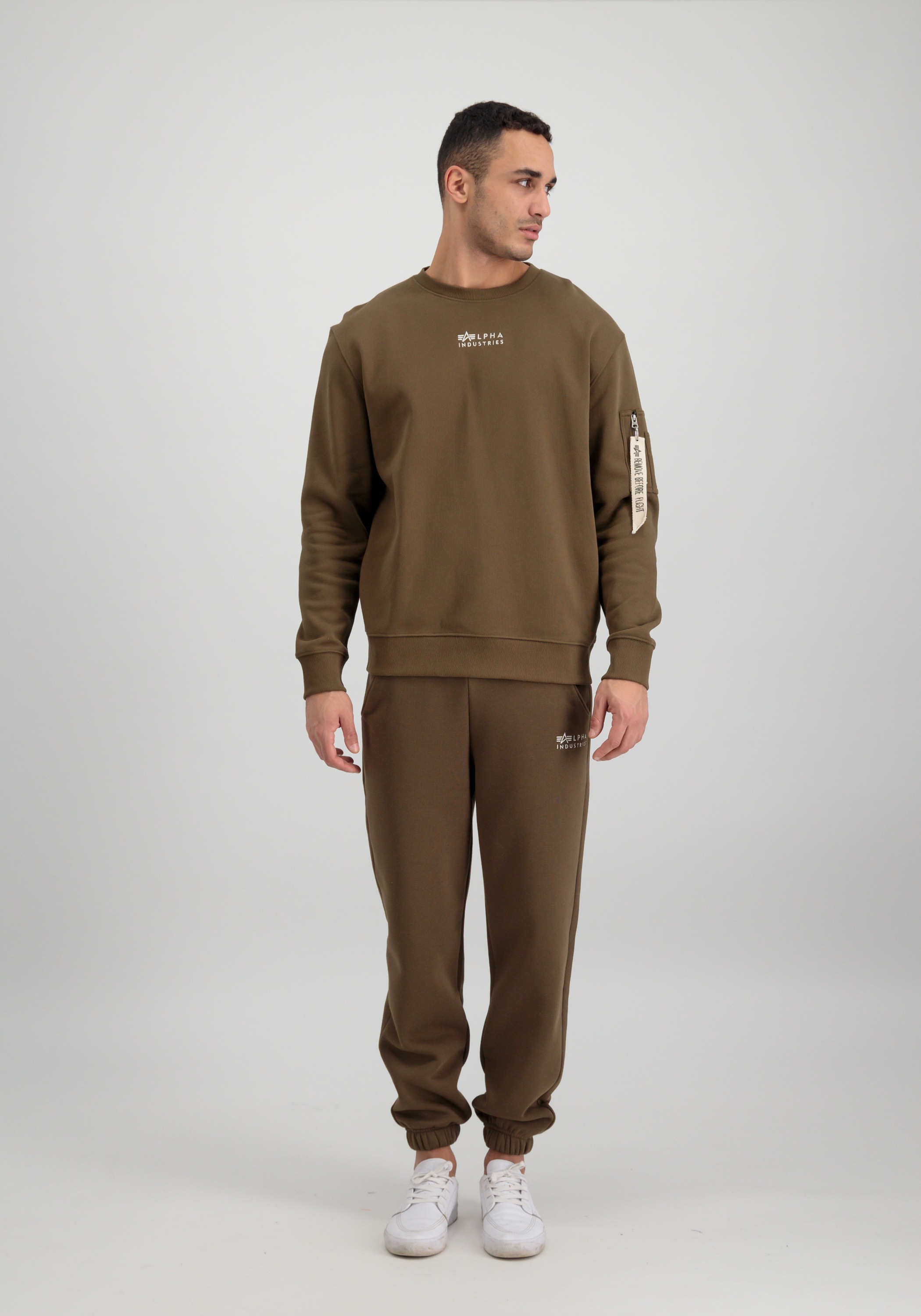 Alpha Industries Sweater »Alpha Industries Men - Sweatshirts Organics EMB Sweater«