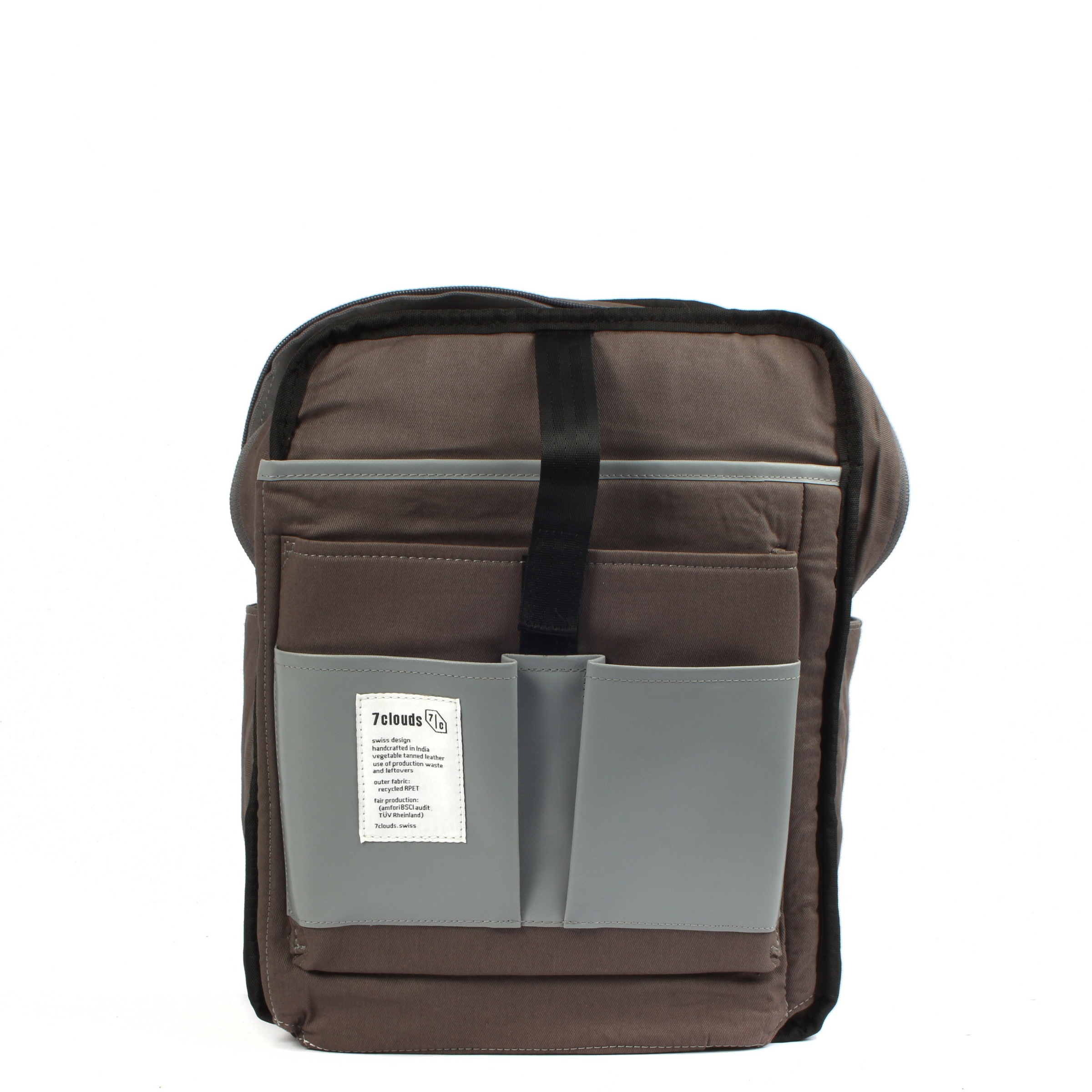 7clouds Cityrucksack »Neldem 7.2«, mit recyceltem PET