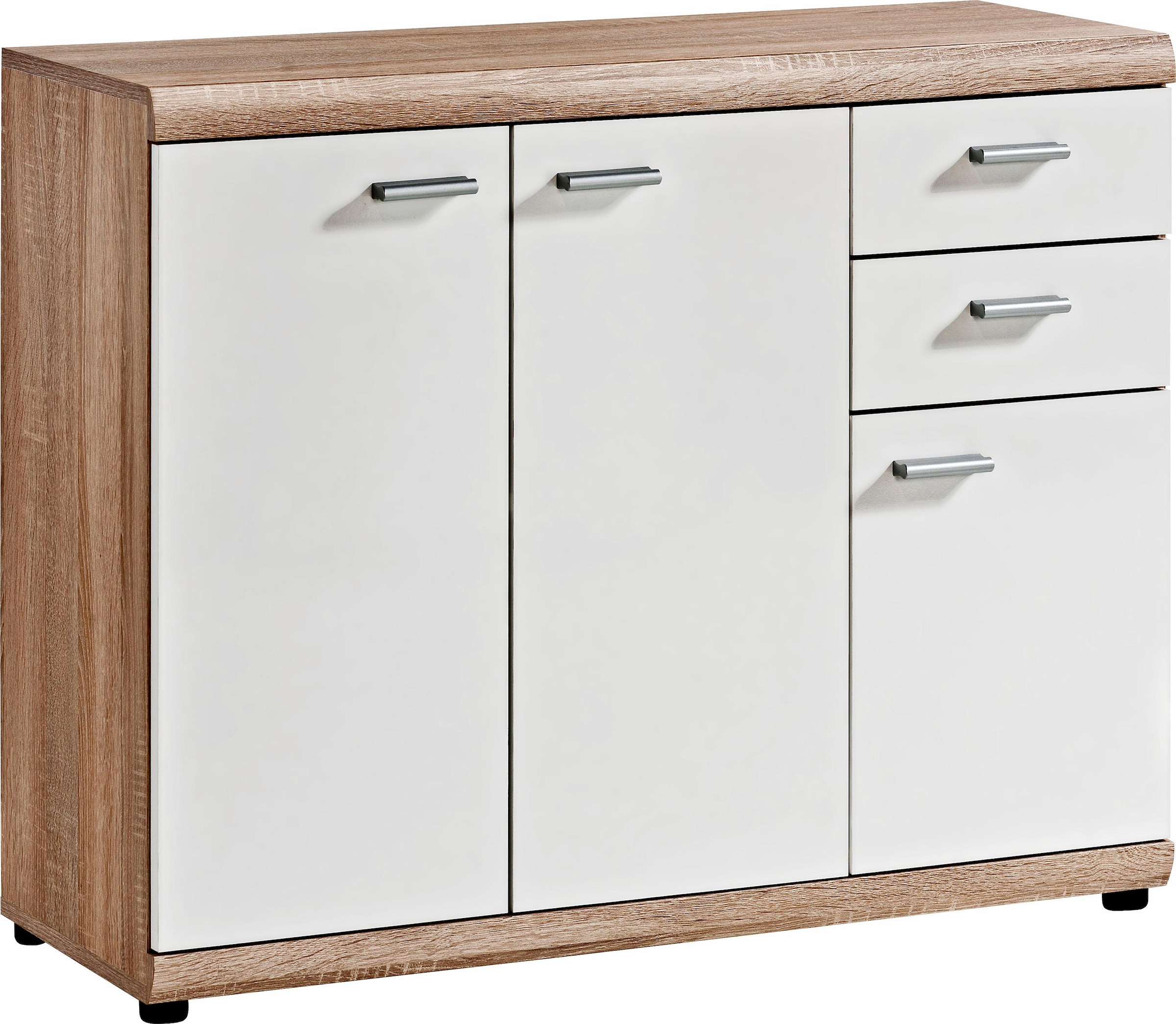 Procontour Sideboard "Sun", Breite 90 cm mit 3 Türen und 2 Schubkästen