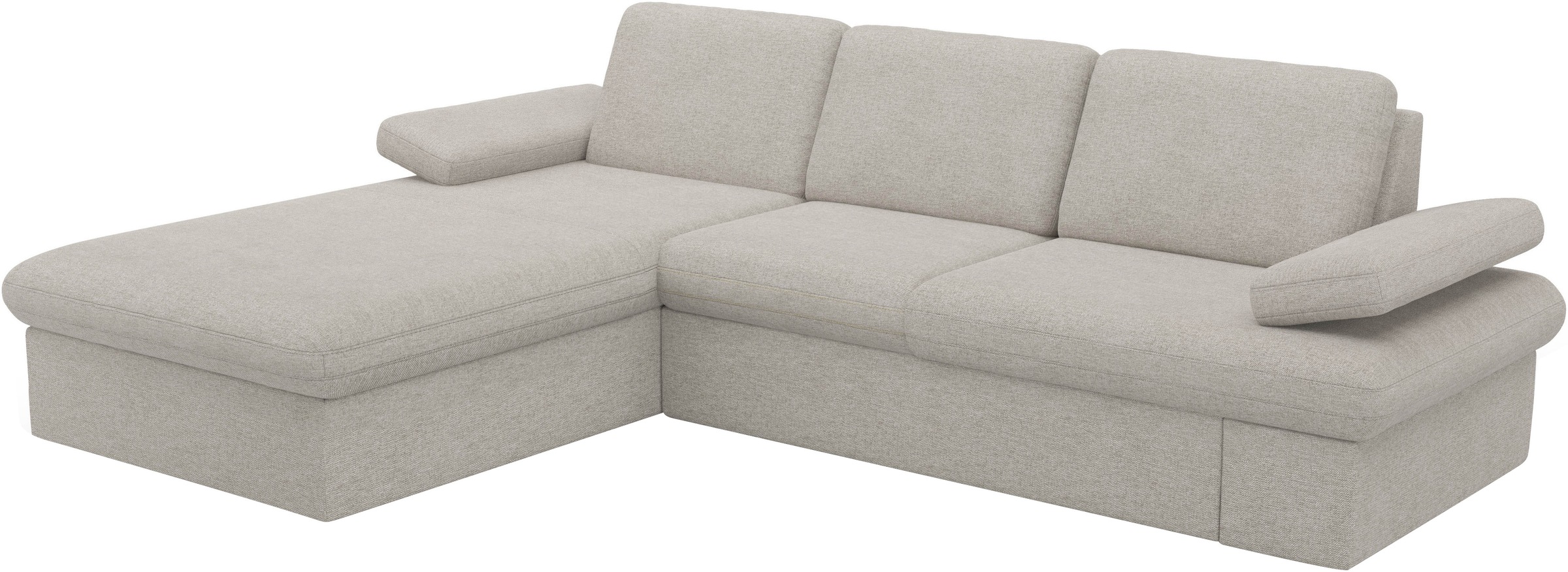 sit&more Ecksofa »Moreno«, mit Armteilverstellung,wahlweise mit Bettfunktion