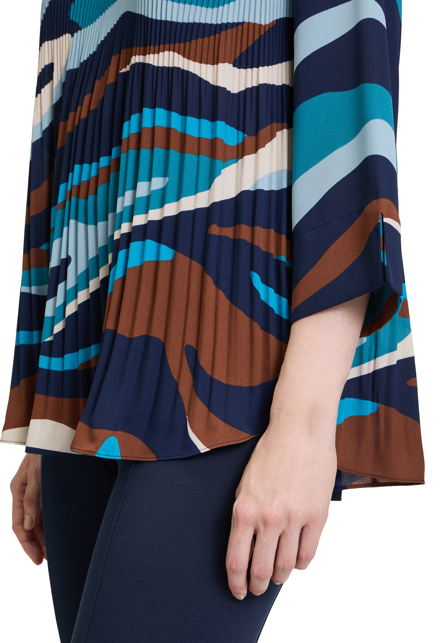 Betty Barclay Schlupfbluse »Betty Barclay Damen Schlupfbluse mit Plissee«