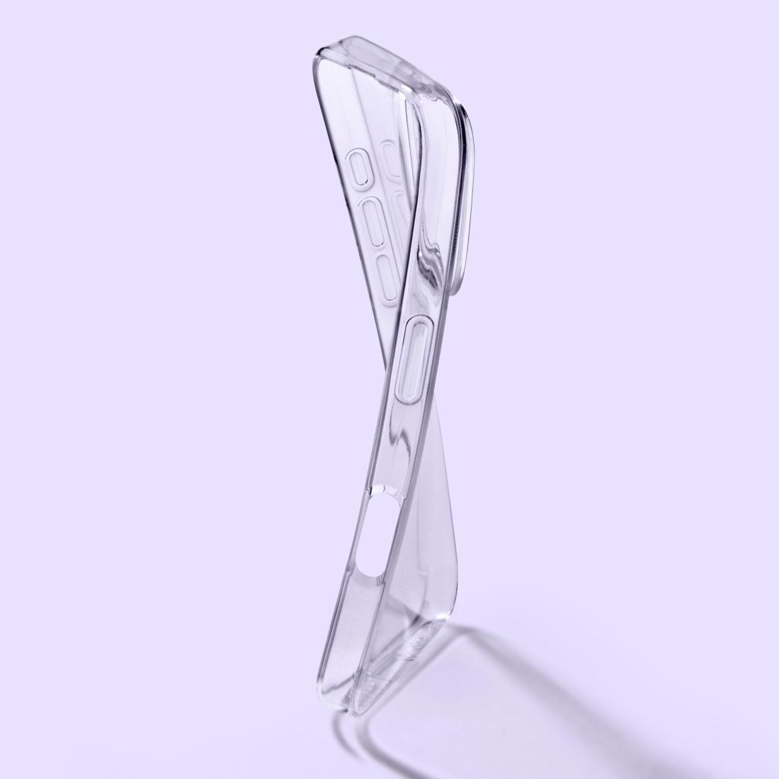 Hama Smartphone-Hülle »Handyhülle „Always Clear“ f. iPhone 17 Pro (kratzfest, ohne Vergilben)«