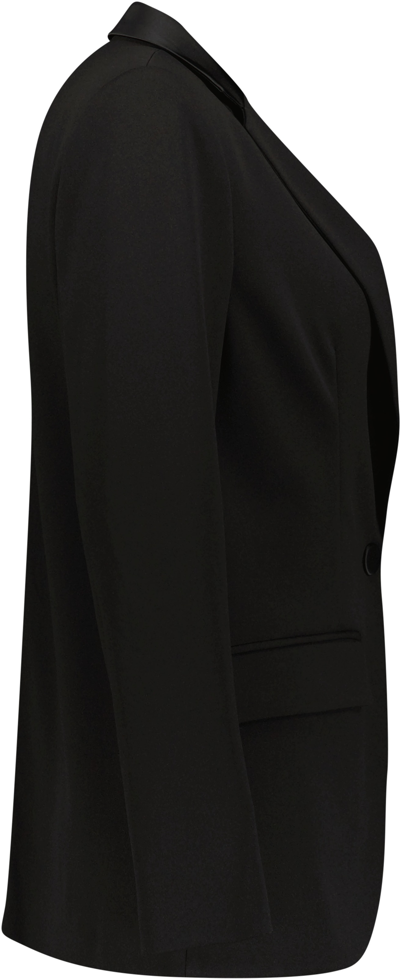 IMPERIAL Longblazer, mit Satindetails und Stretch
