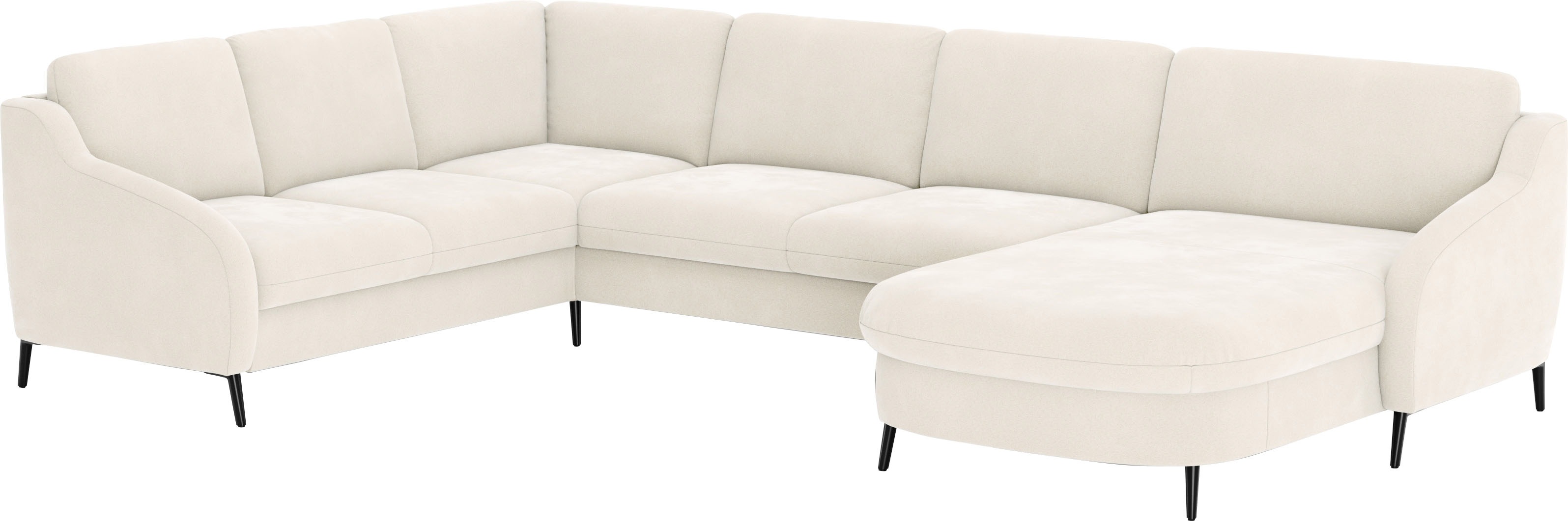 Thumbnail - sit&more Wohnlandschaft "Soul U-Form", wahlweise mit Bettfunktion und Bettkasten oder Schubkasten