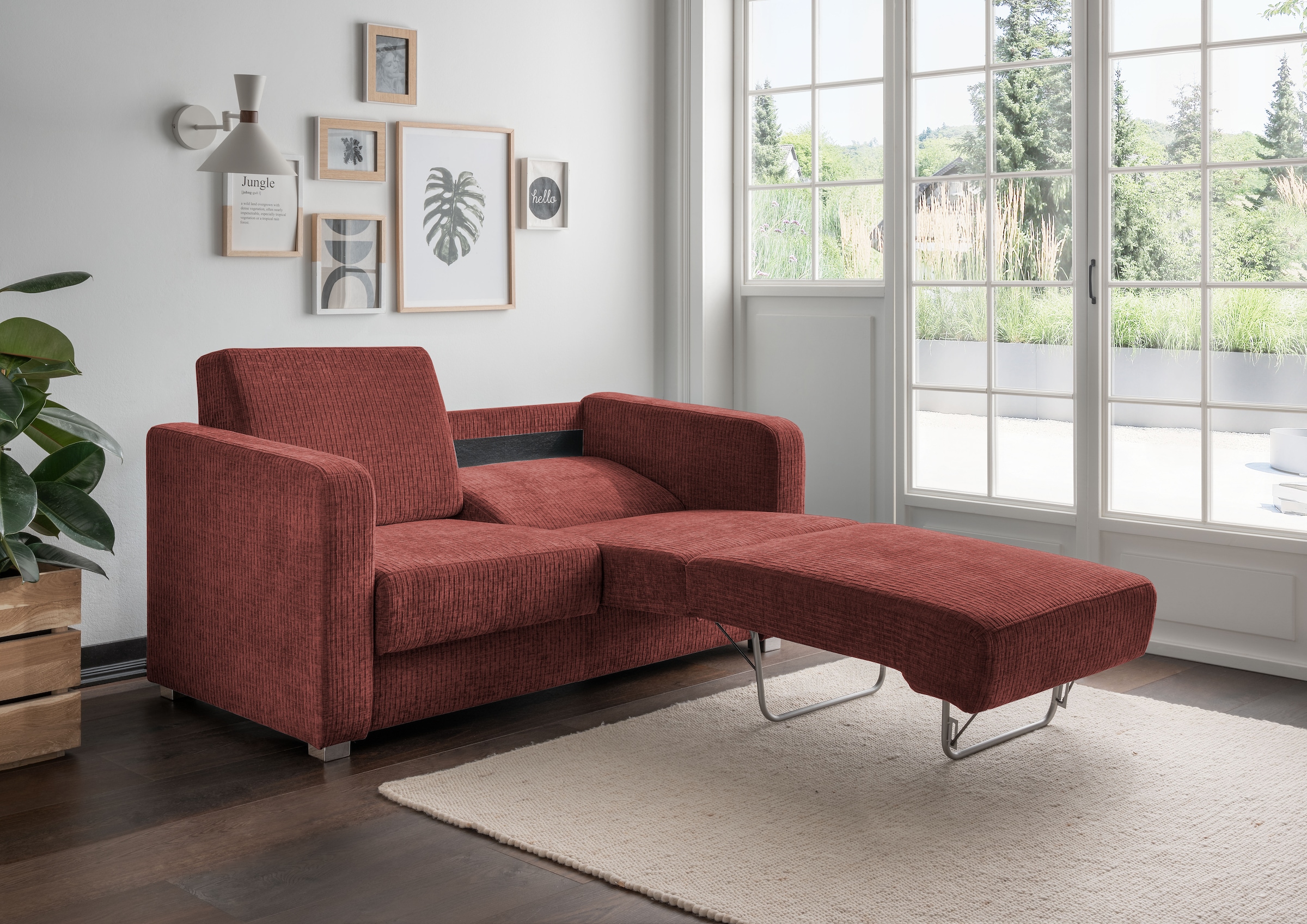 INOSIGN Schlafsofa "Mia Problemlöser Sofa, Einzelauszug, Bettsofa, zeitlos günstig online kaufen