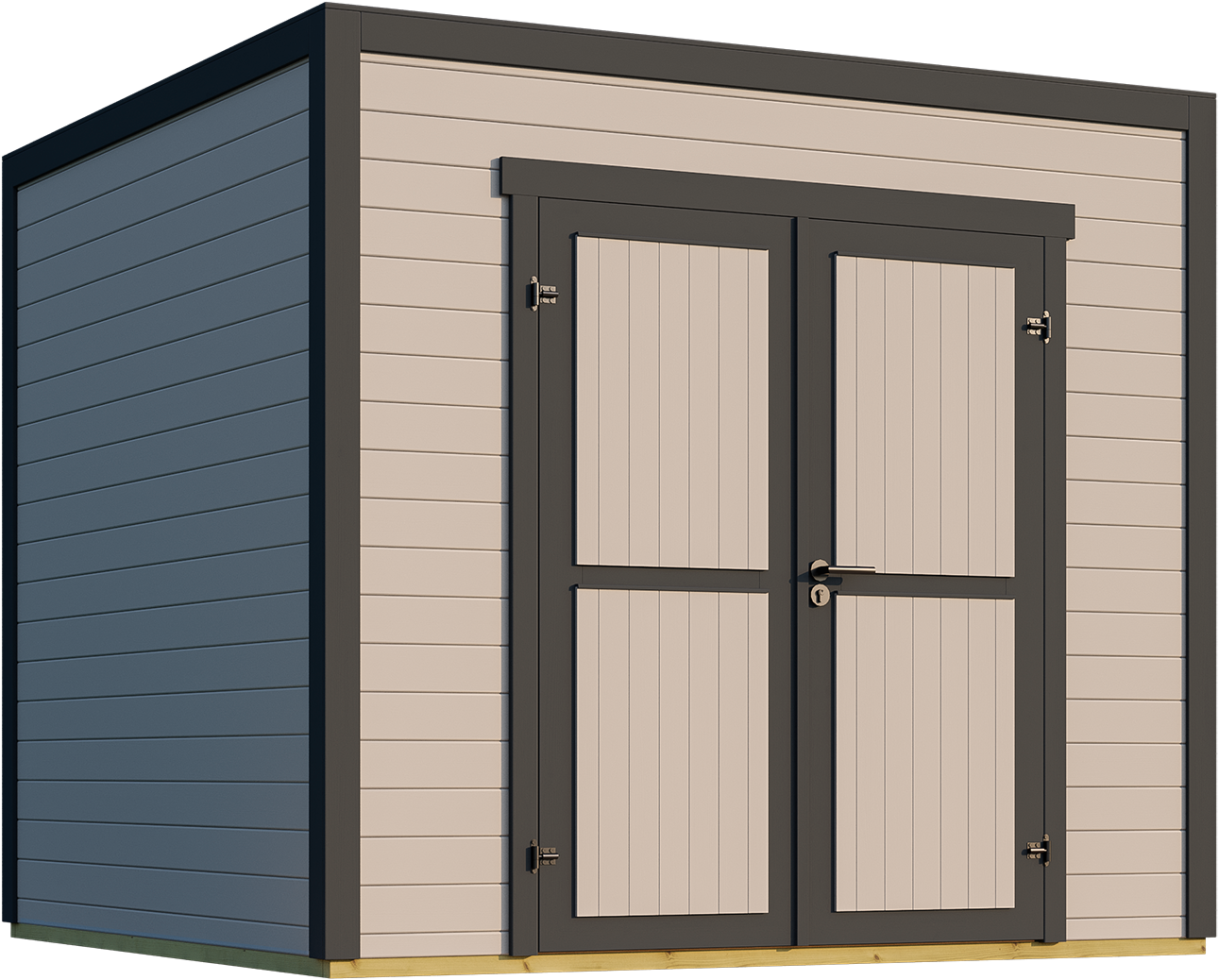 weka Gartenhaus »Batu/Fynn 2«, 28 mm starke Blockbohlen