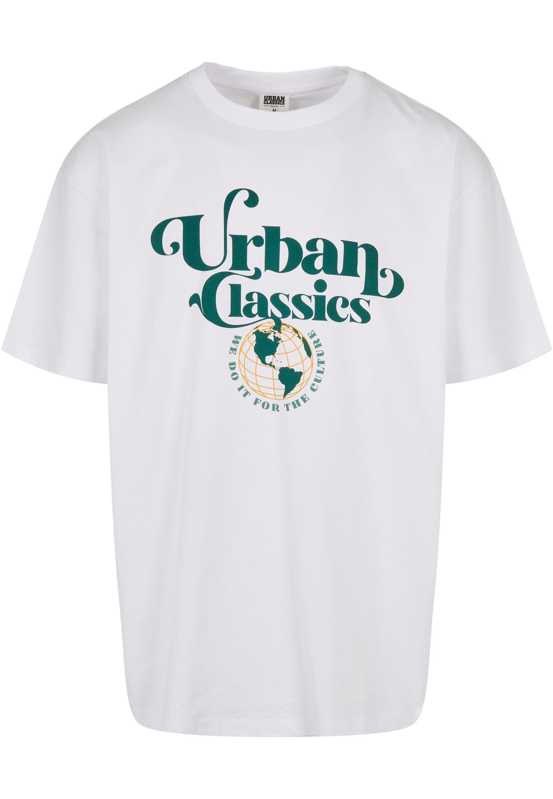 URBAN CLASSICS T-Shirt "Urban Classics Herren Organic Globe Logo Tee" 1 Stk günstig online kaufen