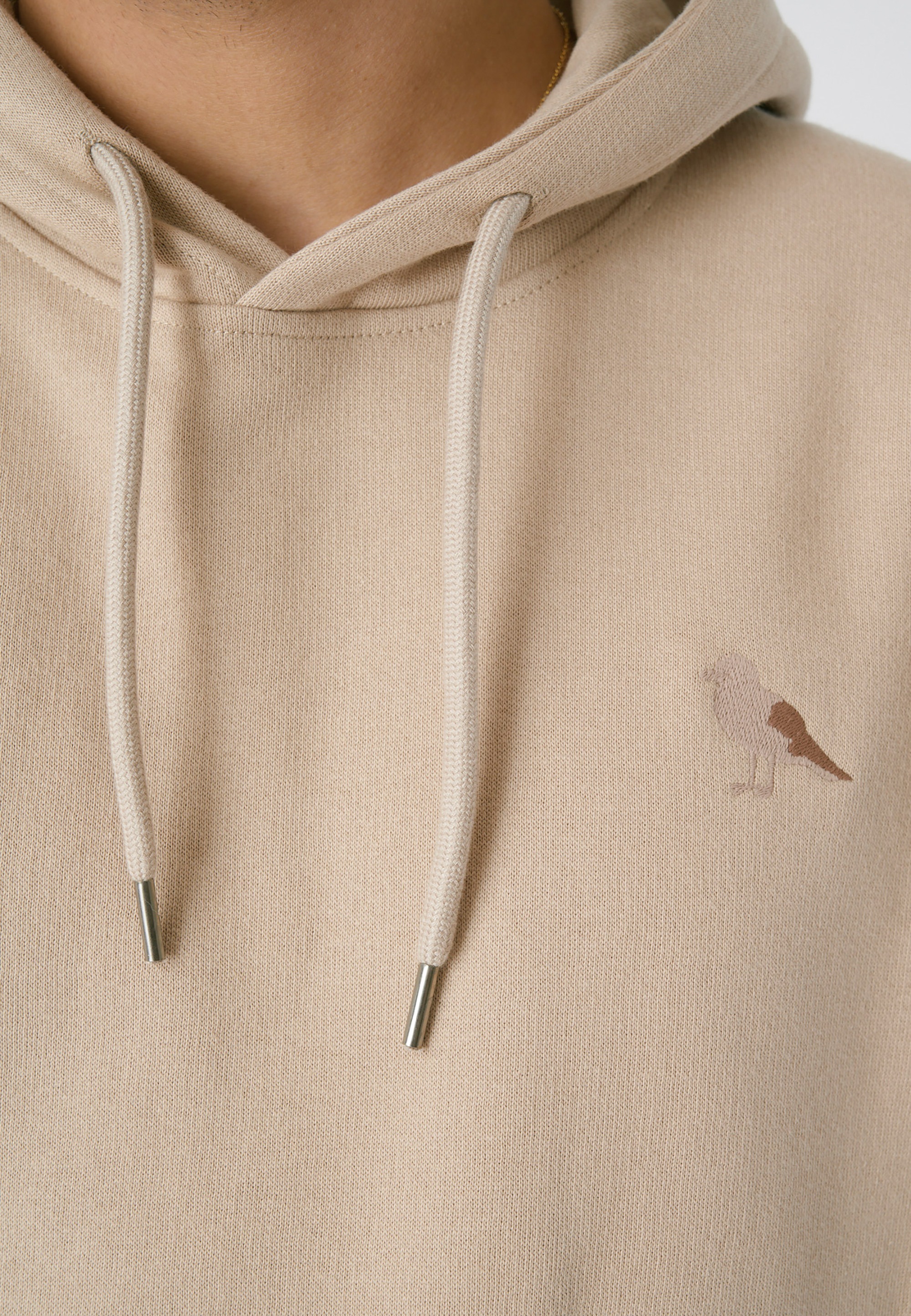 Cleptomanicx Kapuzensweatshirt »Embro Gull Mono«, mit kleiner Logostickerei