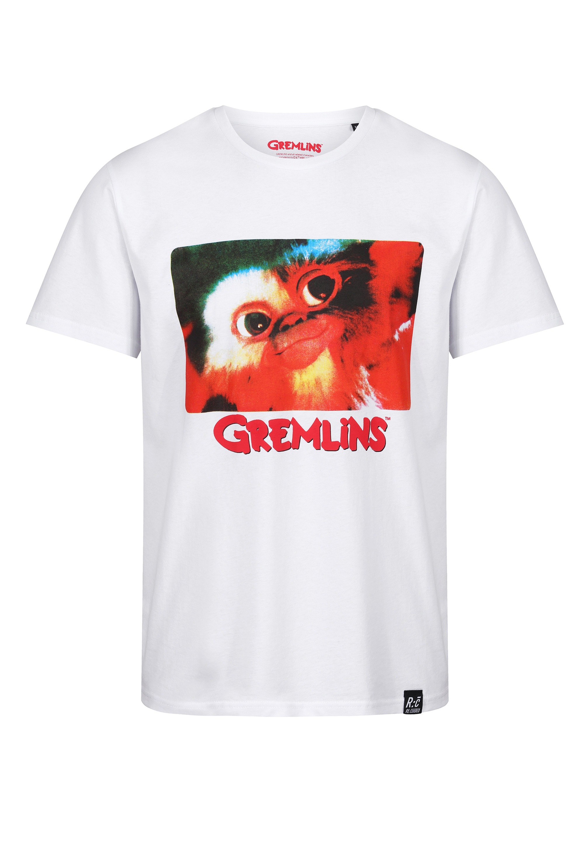 Thumbnail - Recovered T-Shirt "Gremlins Film Still" 1 Stk. mit coolem Gremlins-Frontprint