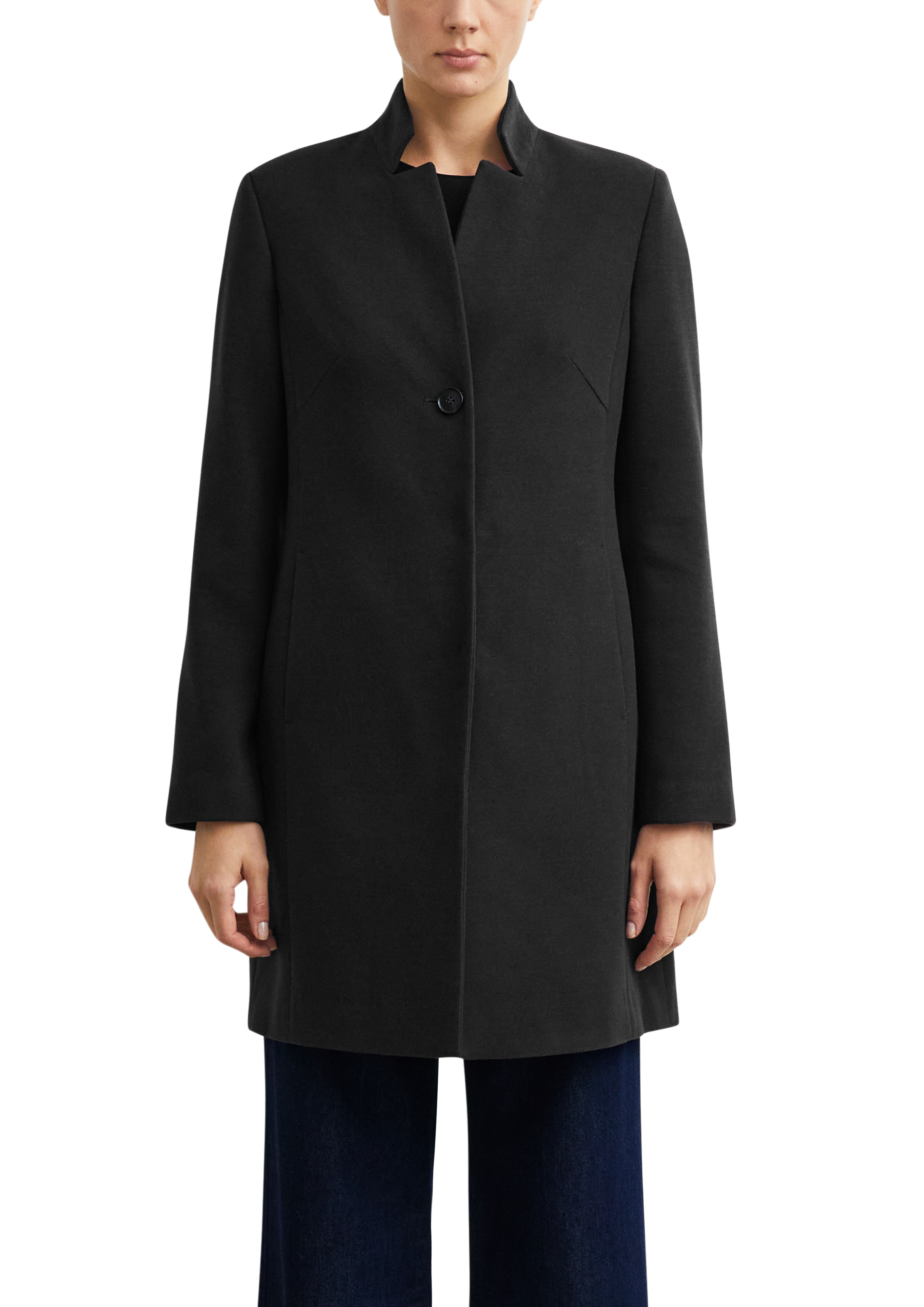 Comma Kurzmantel Blazer-Mantel in taillierter Passform