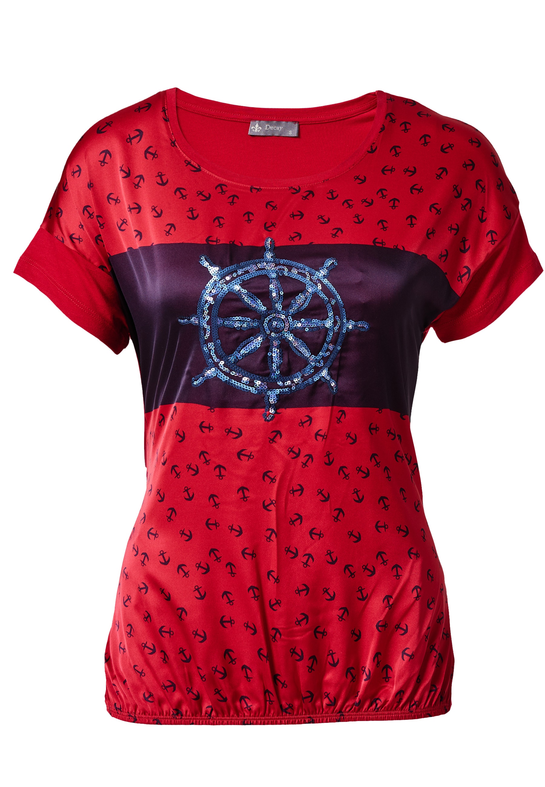 Decay T-Shirt »Anker«, im maritimen Design online kaufen | BAUR